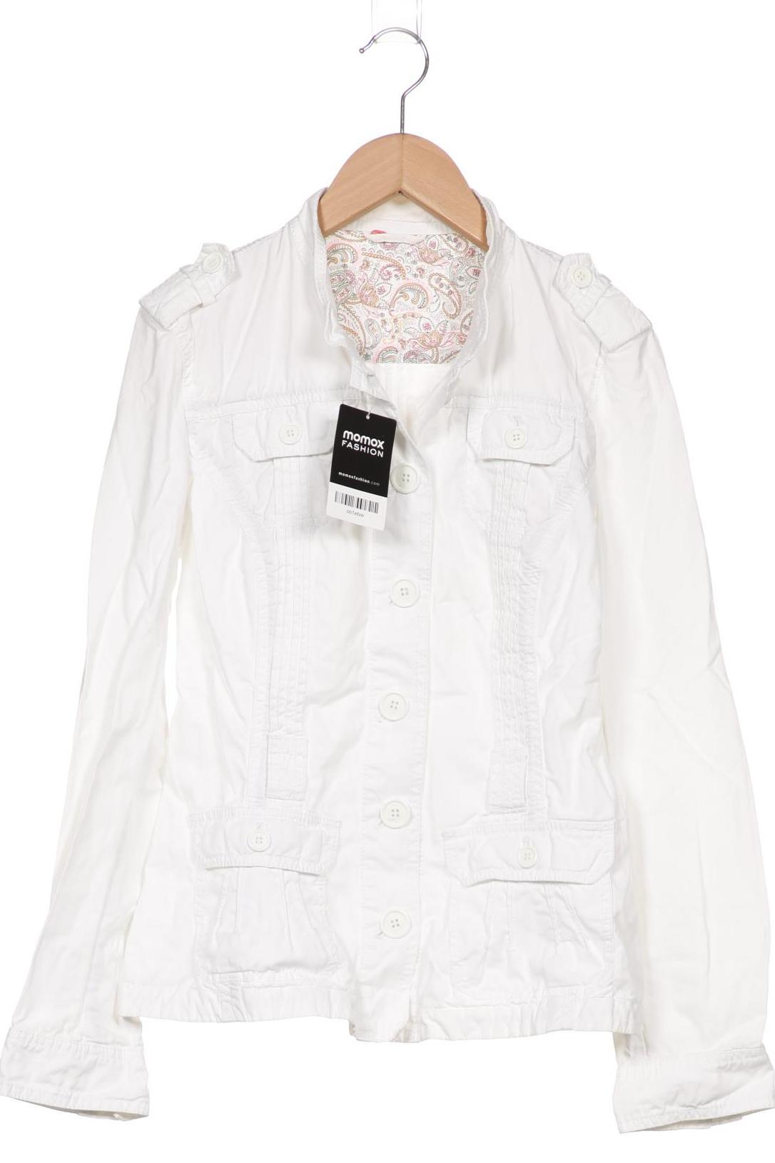 

s.Oliver Damen Jacke, weiß, Gr. 36