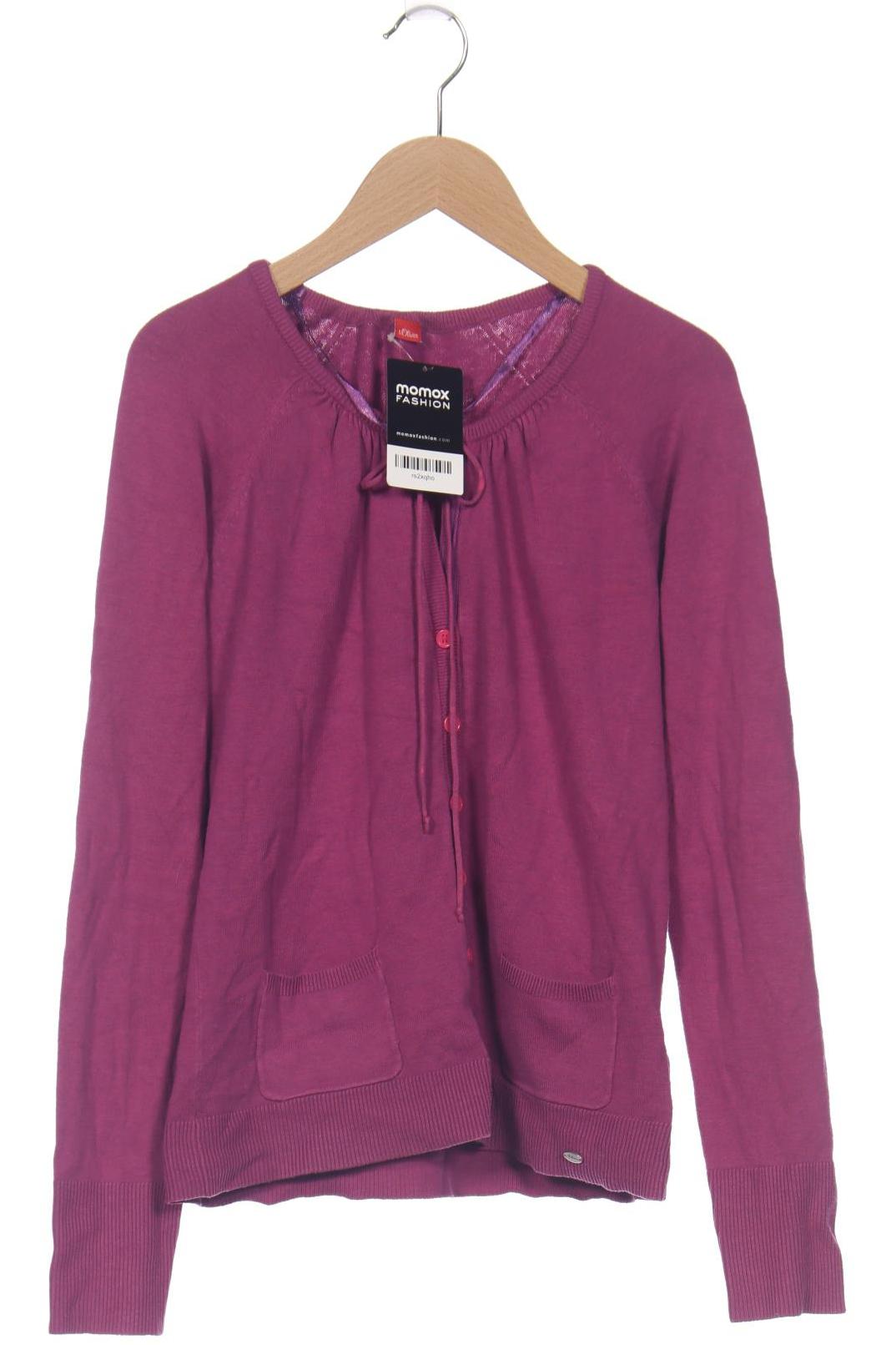 

s.Oliver Damen Strickjacke, pink, Gr. 36