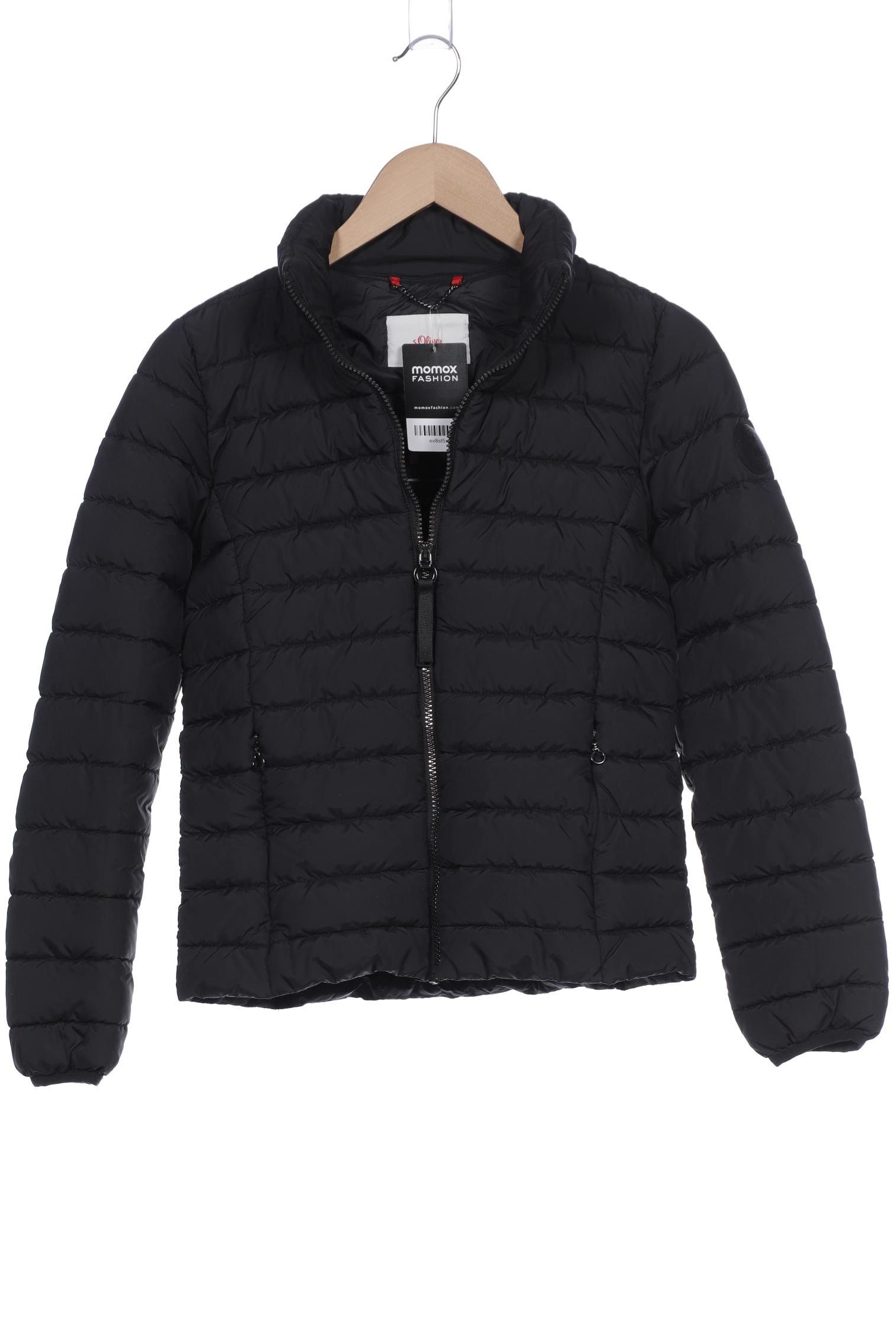 

s.Oliver Damen Jacke, schwarz, Gr. 34