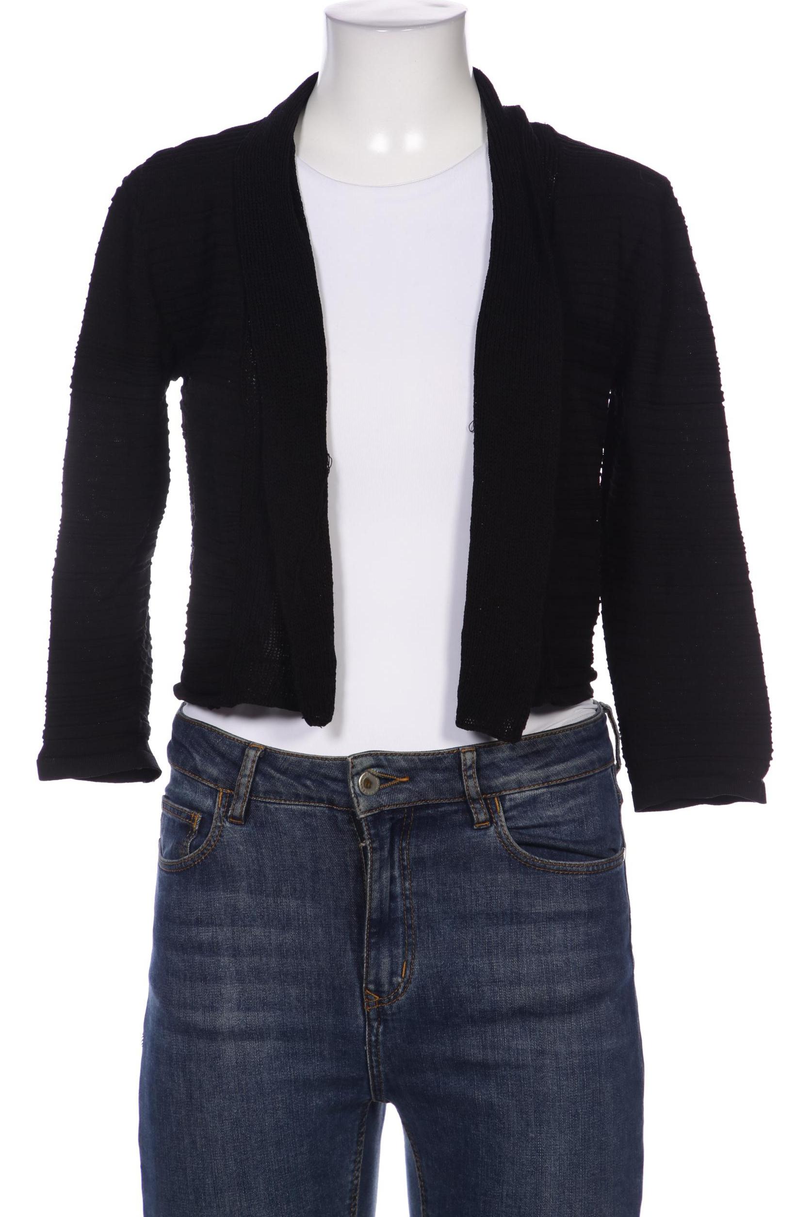 

s.Oliver Damen Strickjacke, schwarz, Gr. 36
