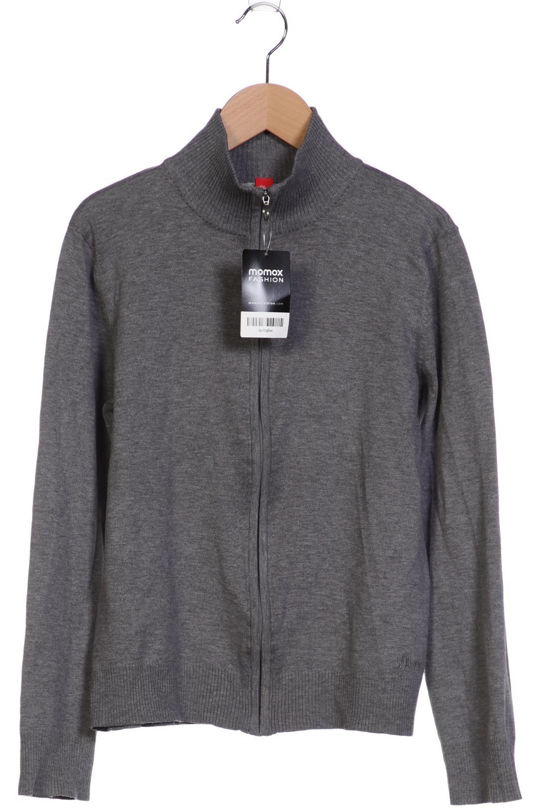 

s.Oliver Damen Strickjacke, grau, Gr. 42