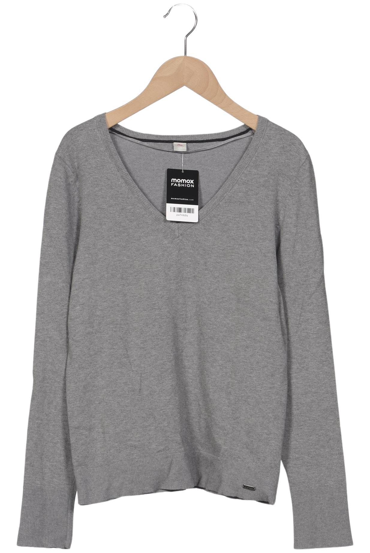 

s.Oliver Damen Pullover, grau, Gr. 38