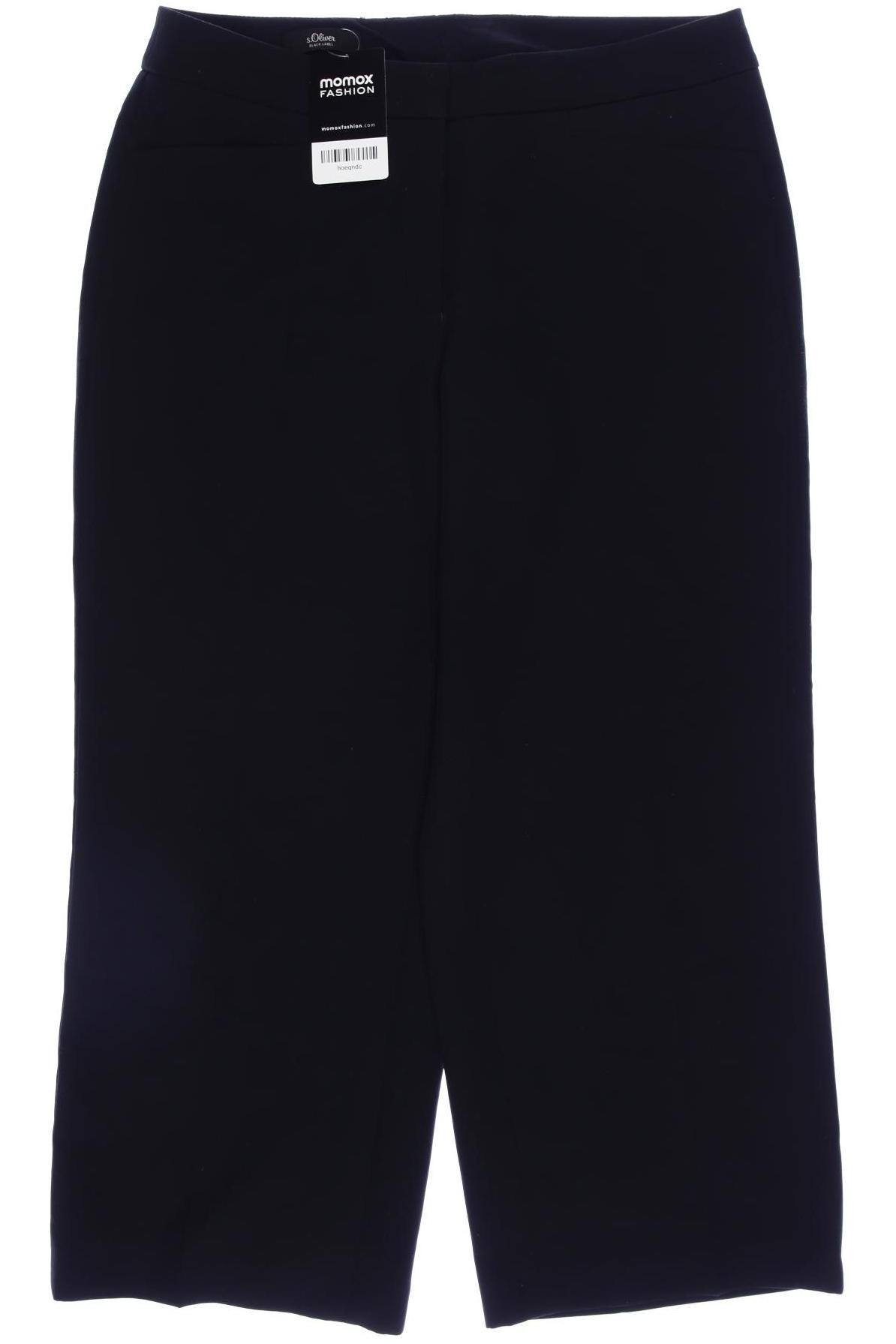 

s.Oliver Damen Stoffhose, schwarz