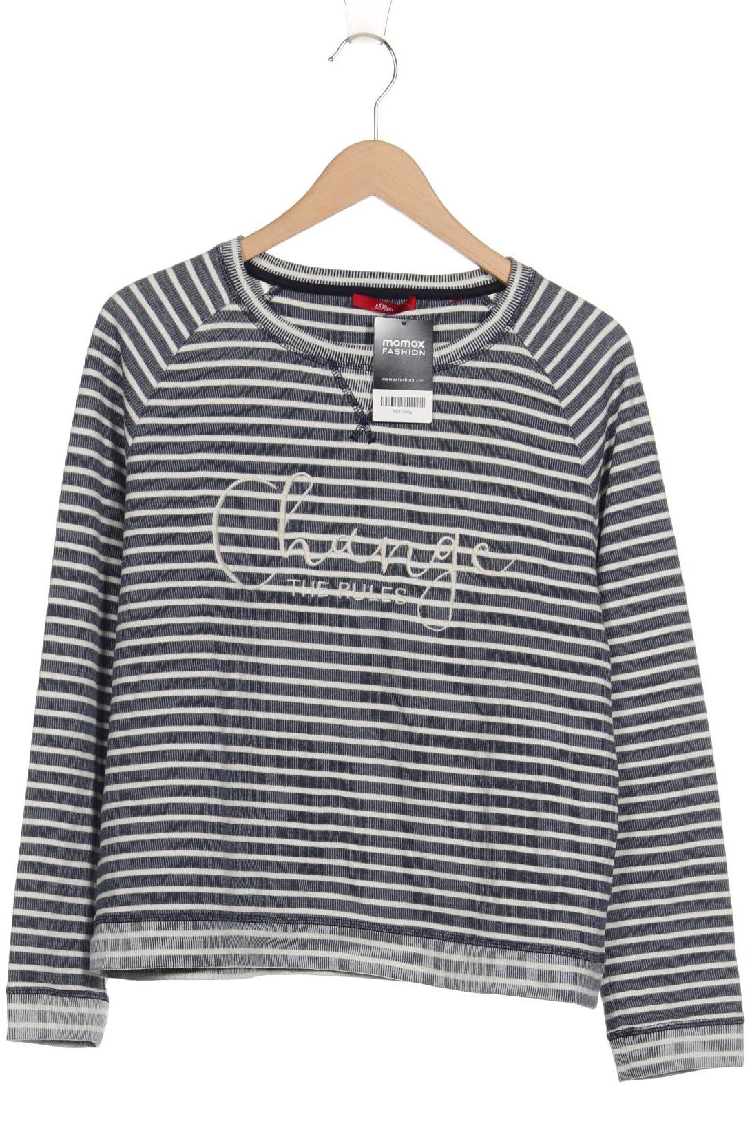

s.Oliver Damen Sweatshirt, blau, Gr. 42