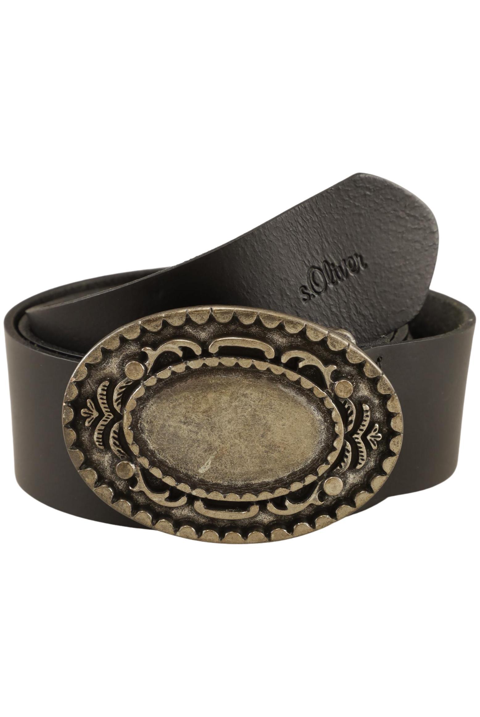 

s.Oliver Damen Gürtel, braun, Gr. 80