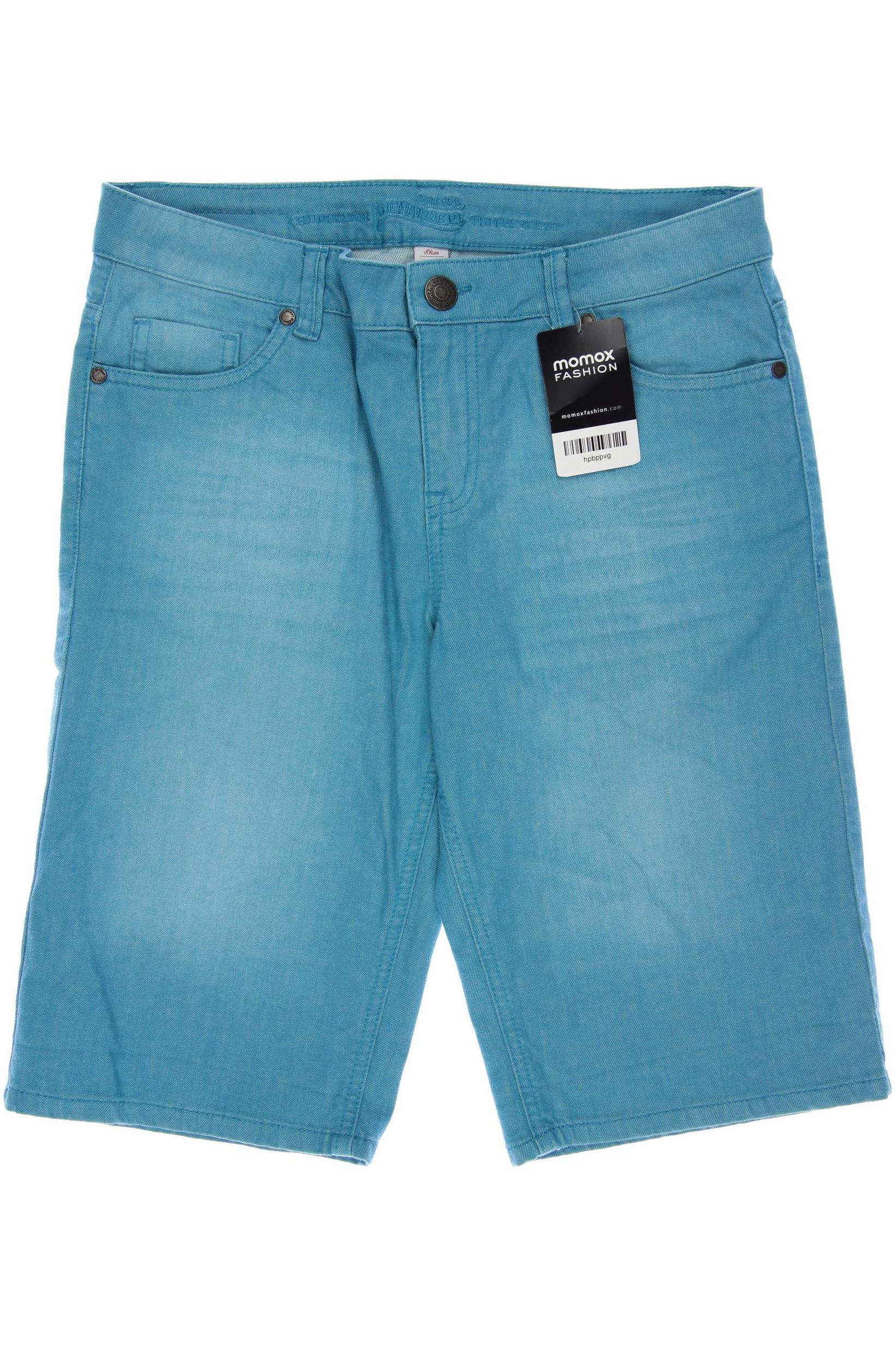 

s.Oliver Damen Shorts, türkis, Gr. 36