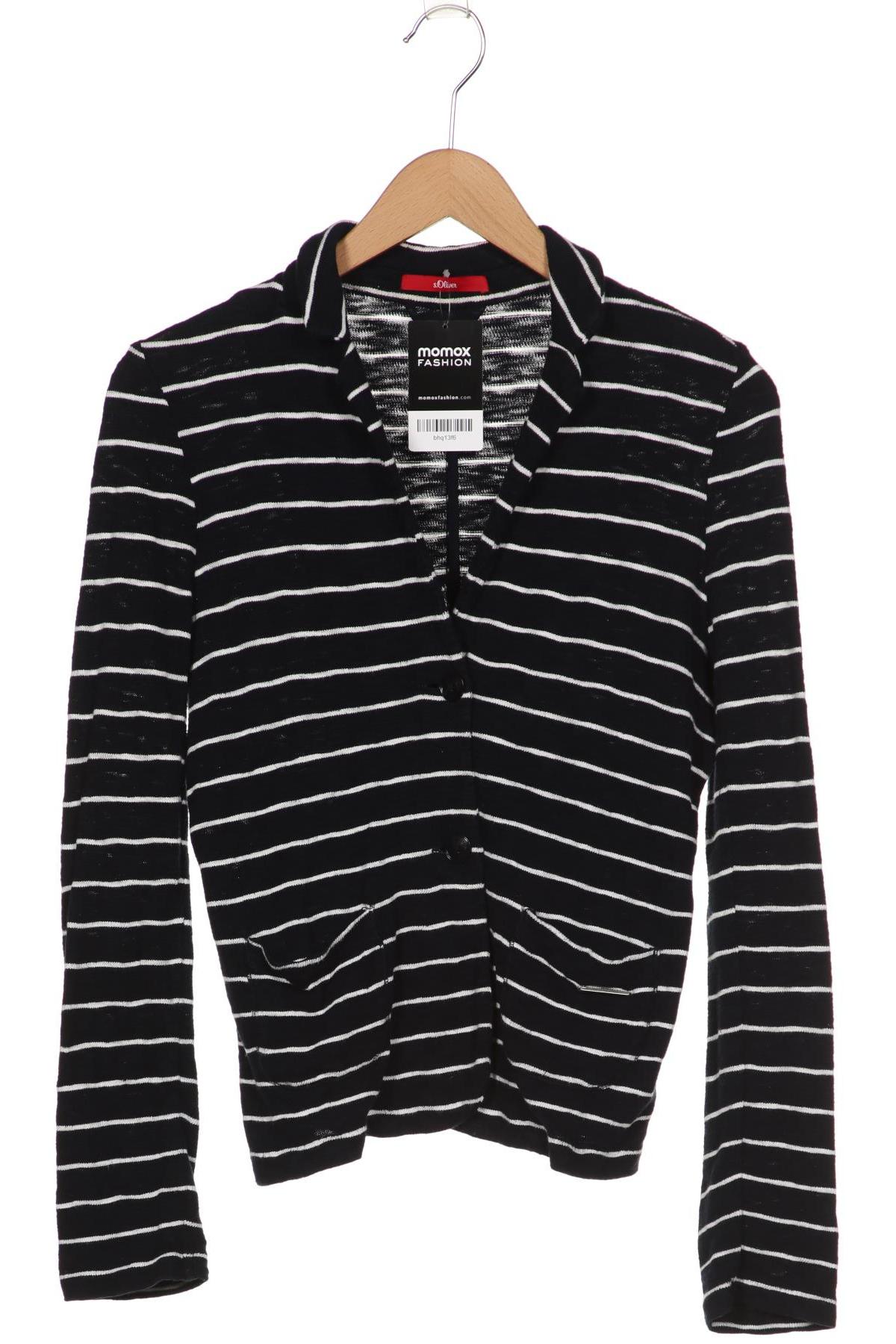 

s.Oliver Damen Strickjacke, marineblau, Gr. 34