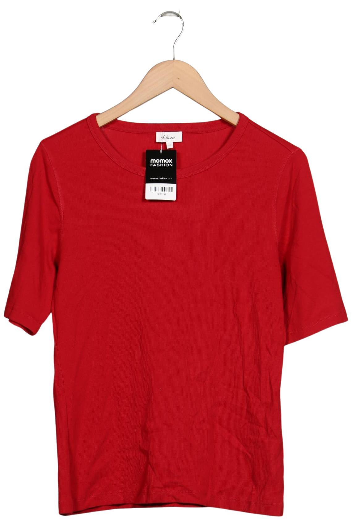 

s.Oliver Damen T-Shirt, rot, Gr. 42