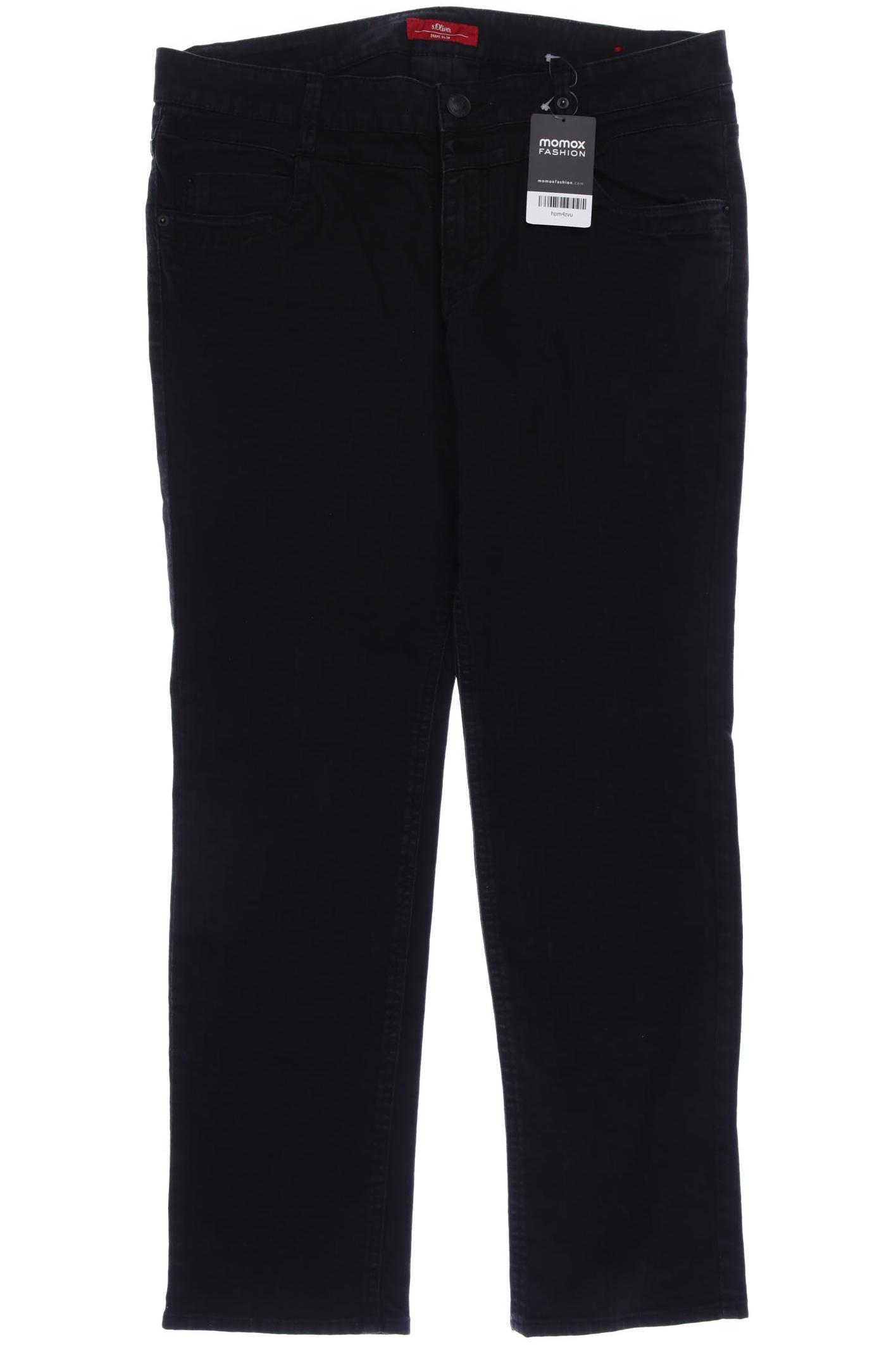 

s.Oliver Damen Jeans, schwarz, Gr. 42