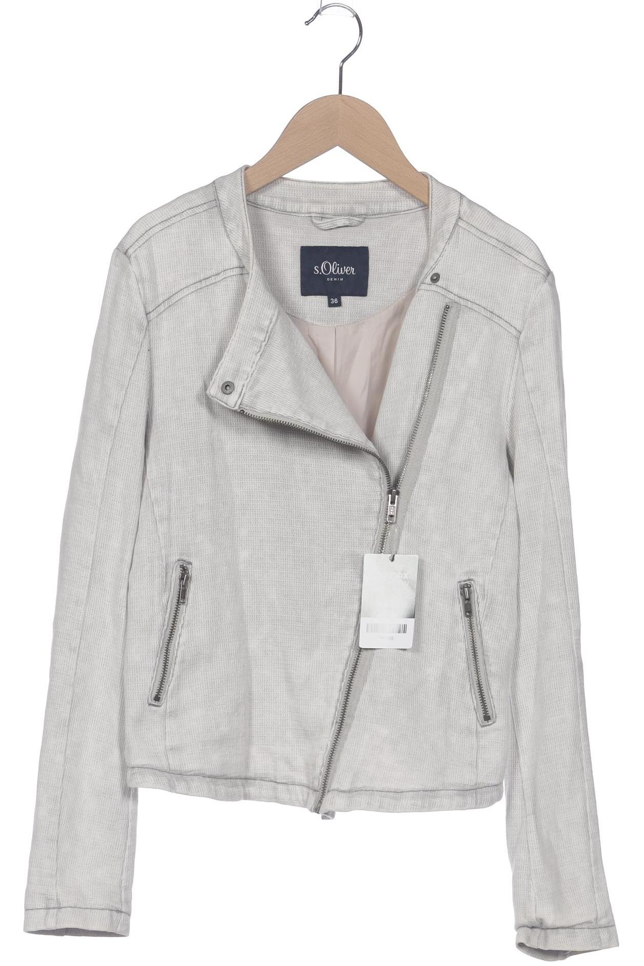 

s.Oliver Damen Jacke, beige, Gr. 36