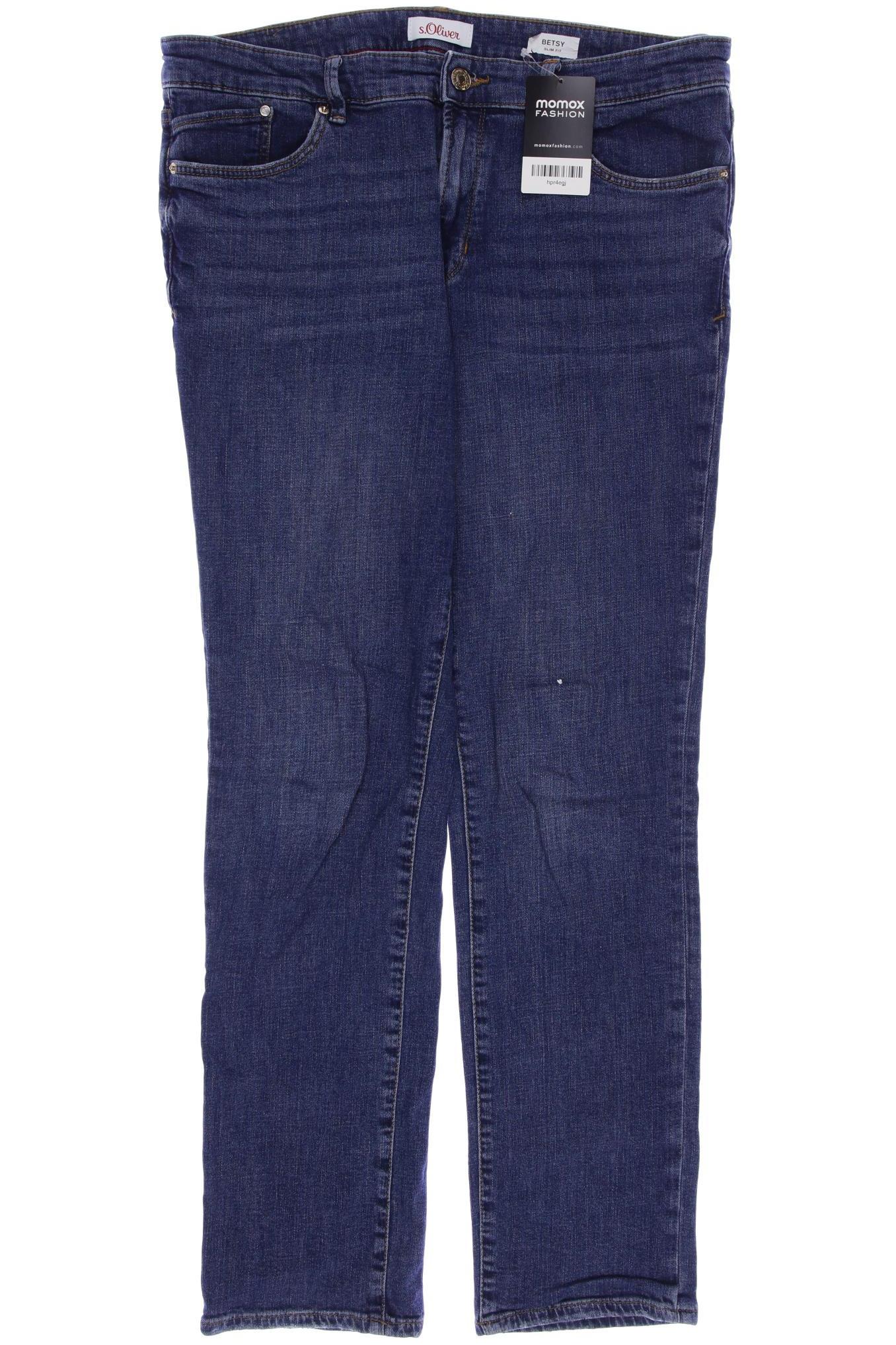 

s.Oliver Damen Jeans, blau