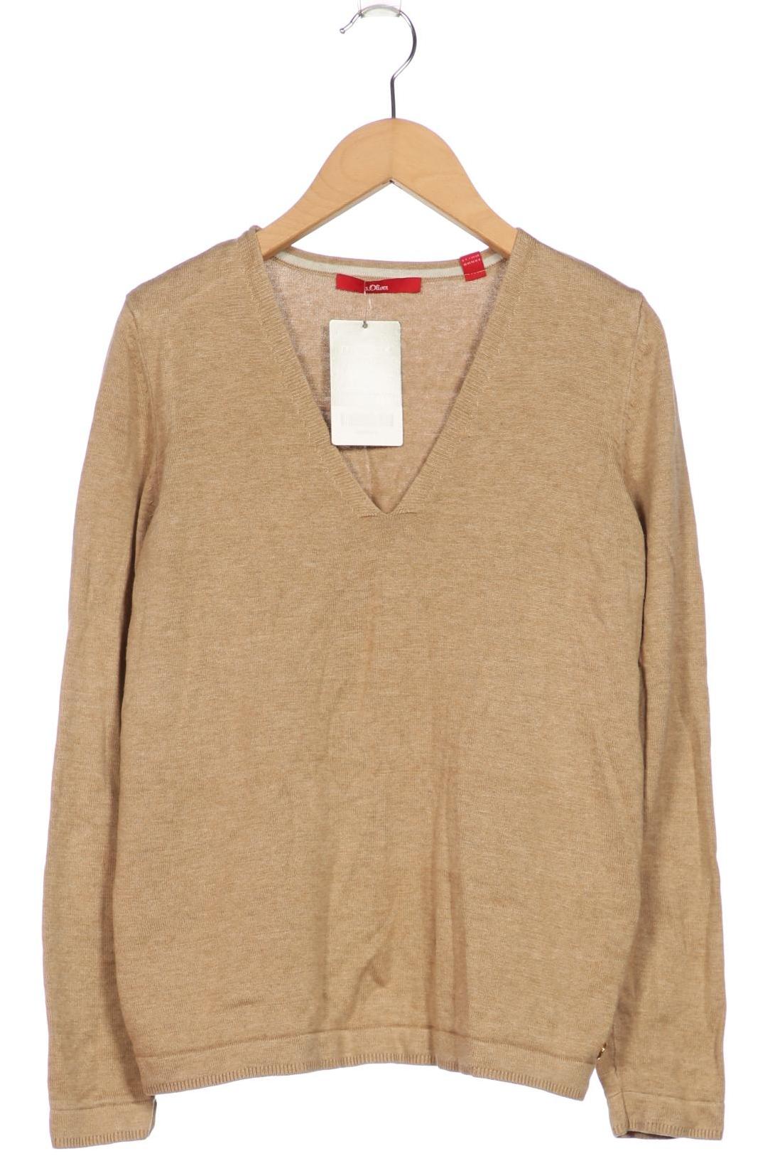 

s.Oliver Damen Pullover, braun, Gr. 38
