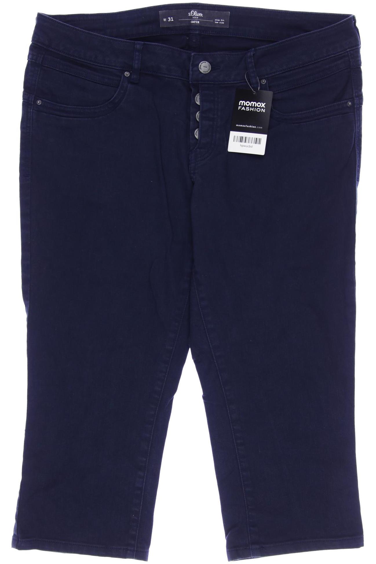 

s.Oliver Damen Shorts, marineblau