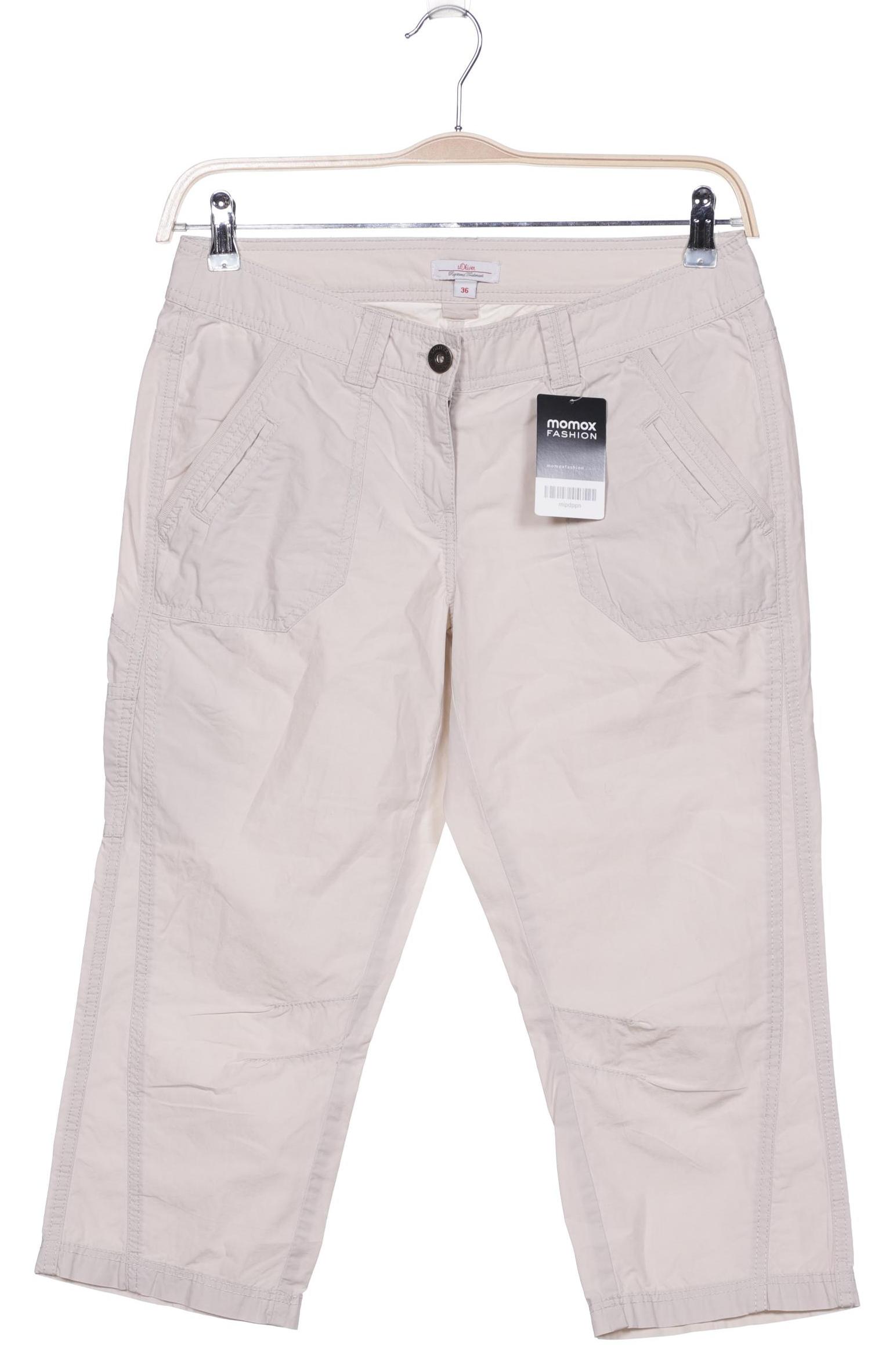 

s.Oliver Damen Stoffhose, beige, Gr. 36