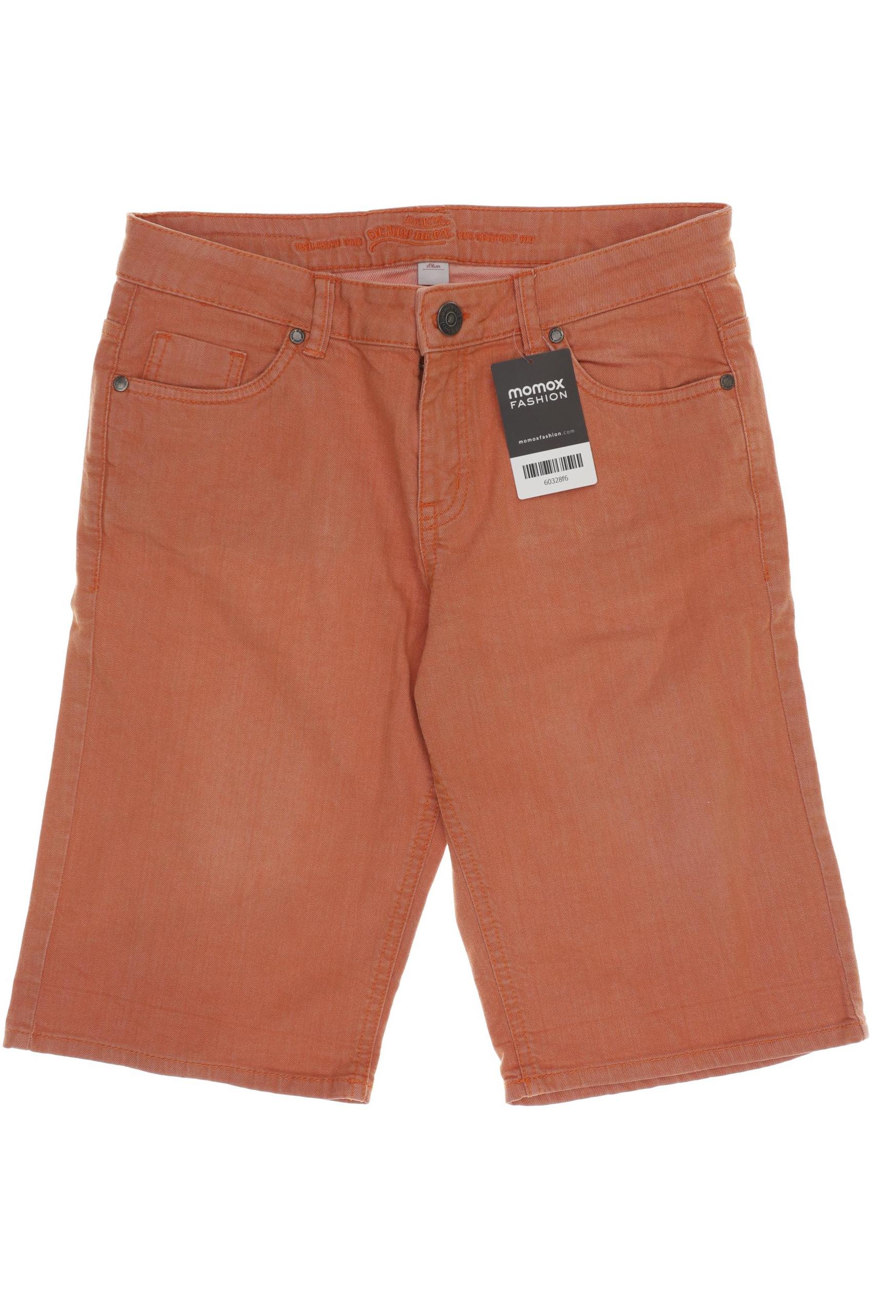 

s.Oliver Damen Shorts, orange, Gr. 36