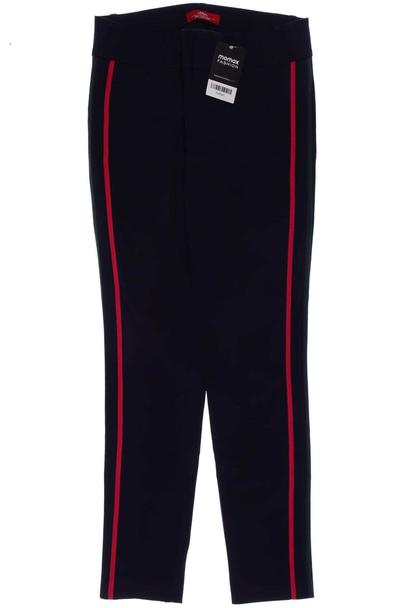 

s.Oliver Damen Stoffhose, marineblau, Gr. 36