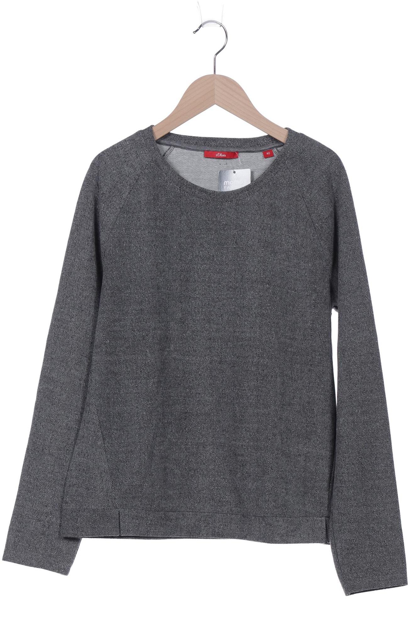 

s.Oliver Damen Sweatshirt, grau, Gr. 40