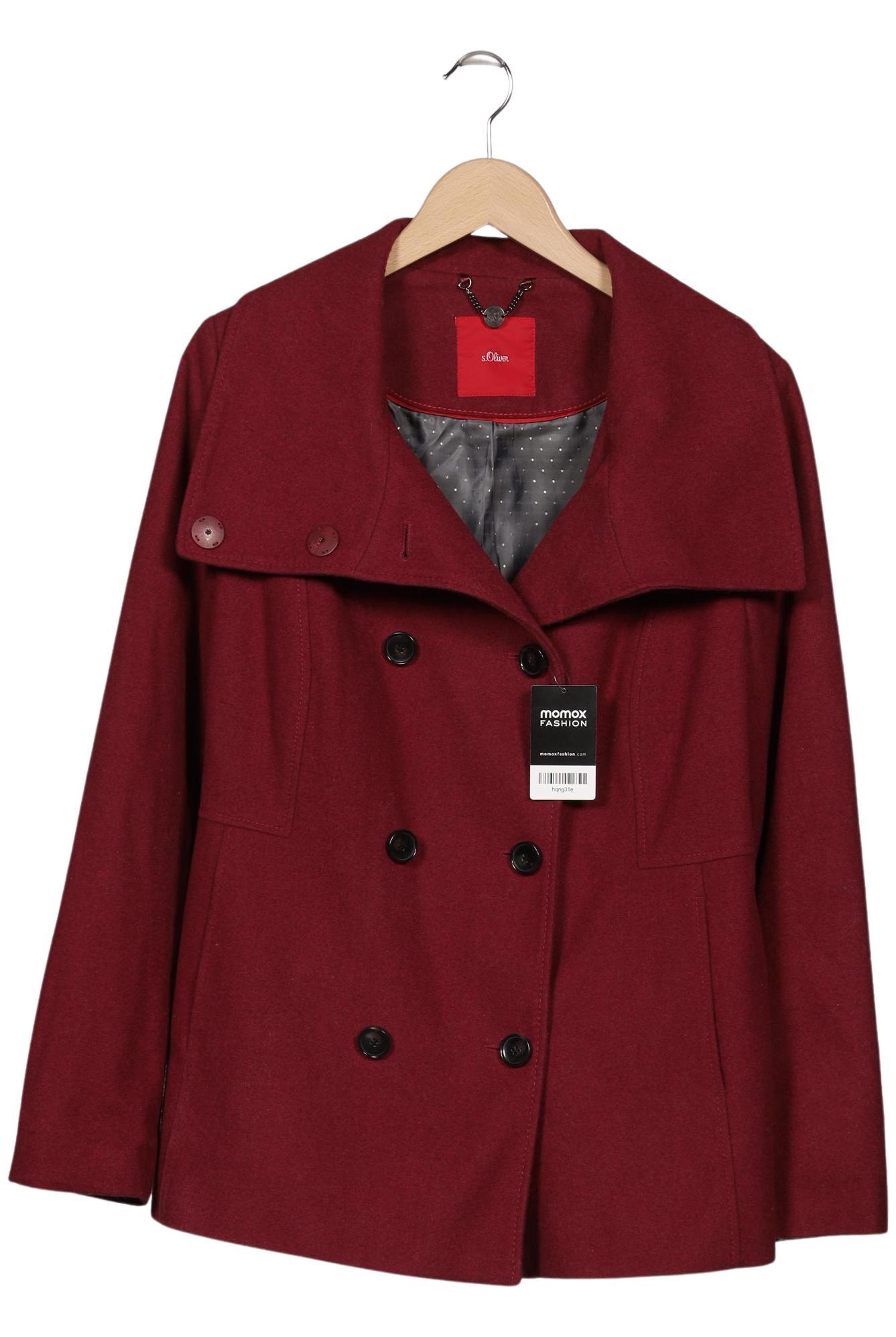 

s.Oliver Damen Jacke, bordeaux, Gr. 44