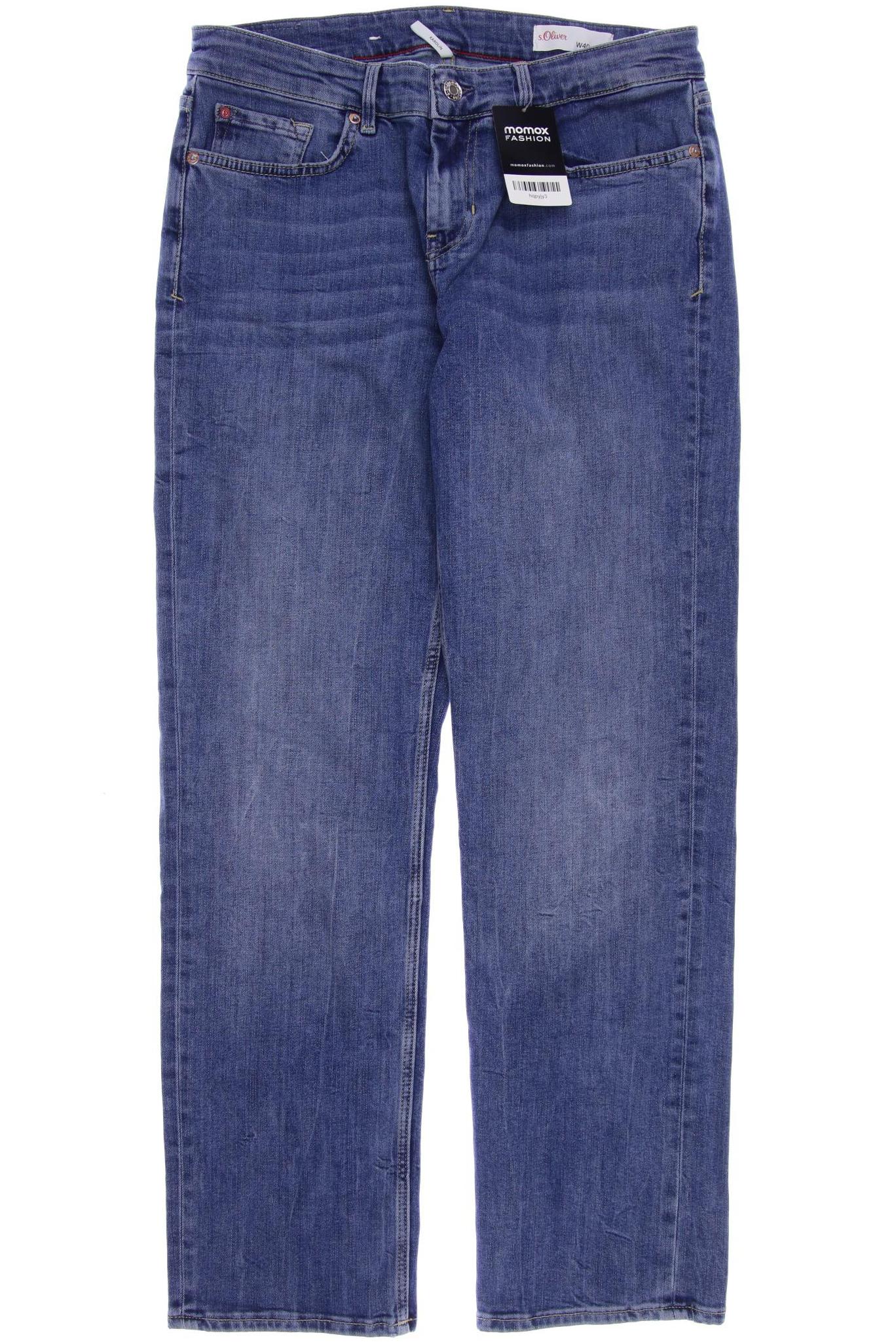

s.Oliver Damen Jeans, blau