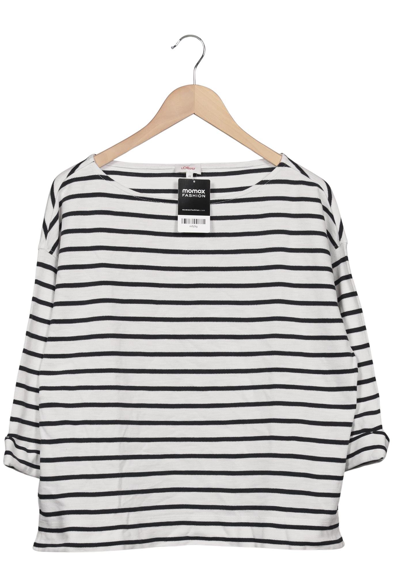 

s.Oliver Damen Sweatshirt, weiß, Gr. 42
