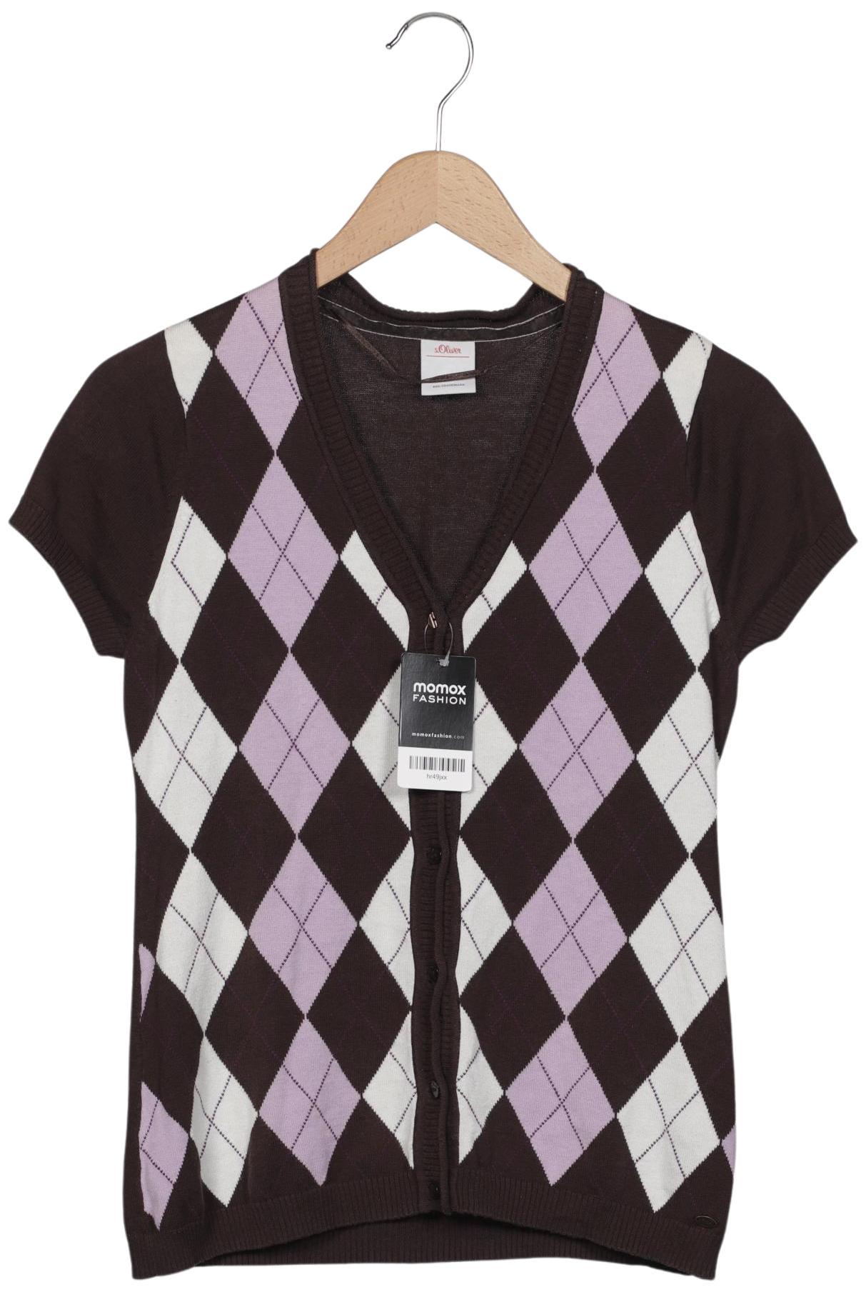 

s.Oliver Damen Strickjacke, mehrfarbig, Gr. 38