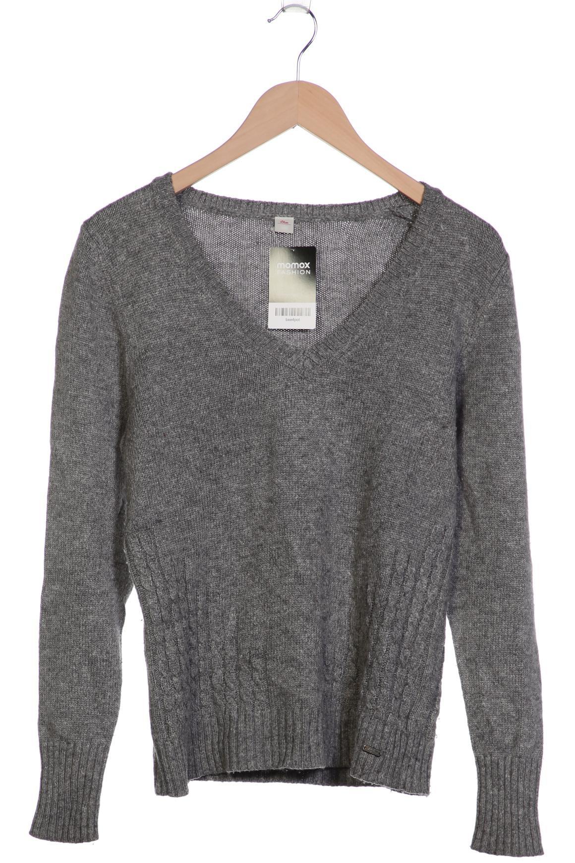 

s.Oliver Damen Pullover, grau, Gr. 38
