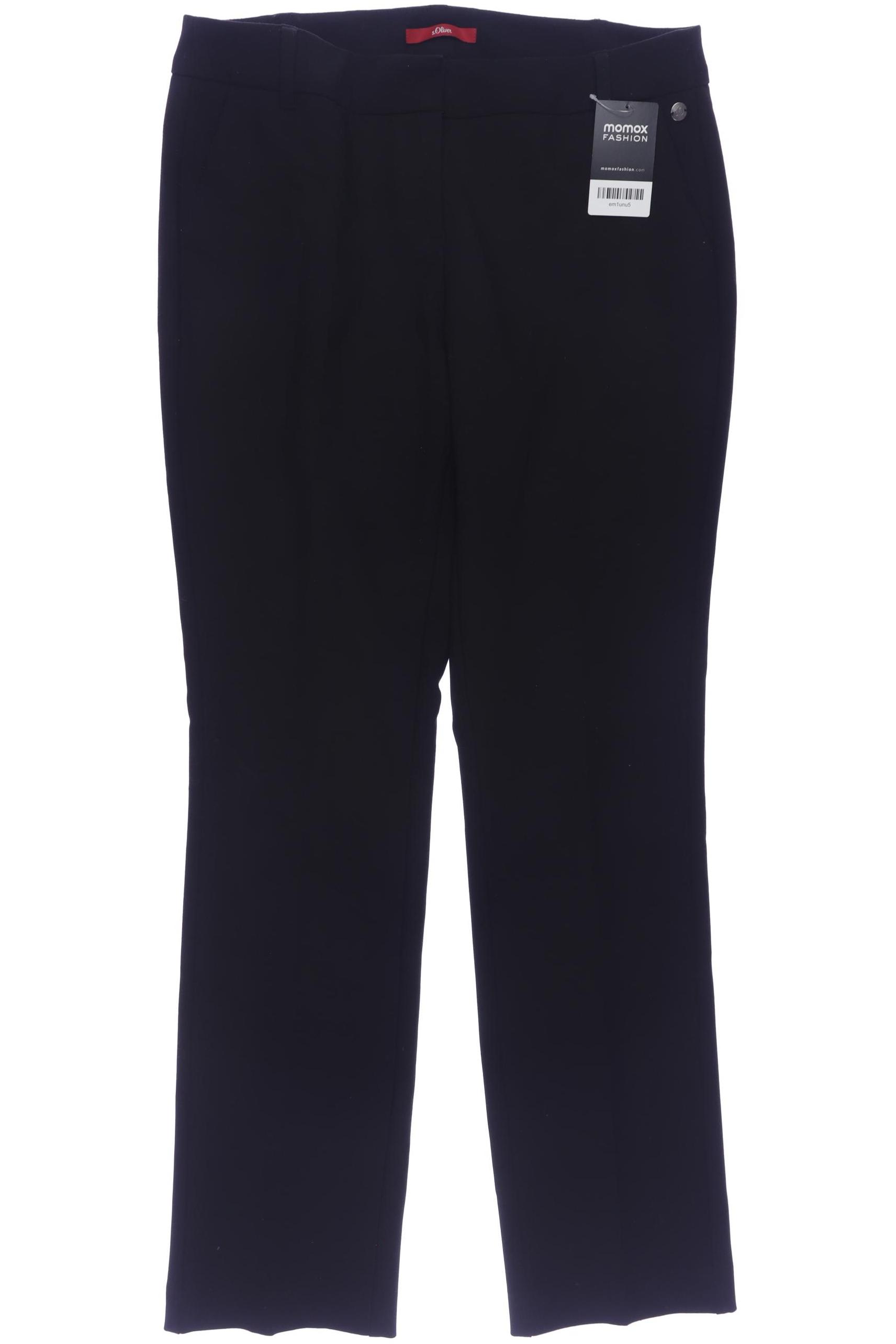 

s.Oliver Damen Stoffhose, schwarz, Gr. 32