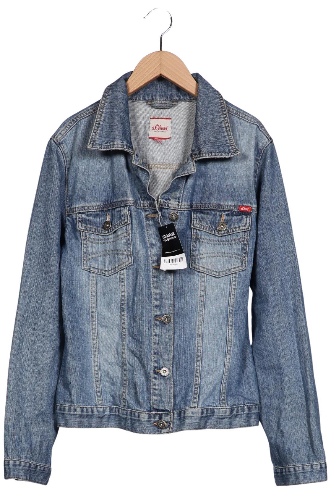 

s.Oliver Damen Jacke, blau, Gr. 38
