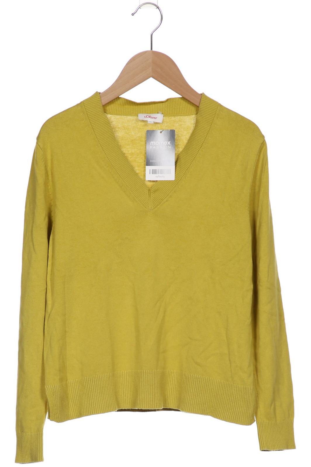 

s.Oliver Damen Pullover, grün, Gr. 34