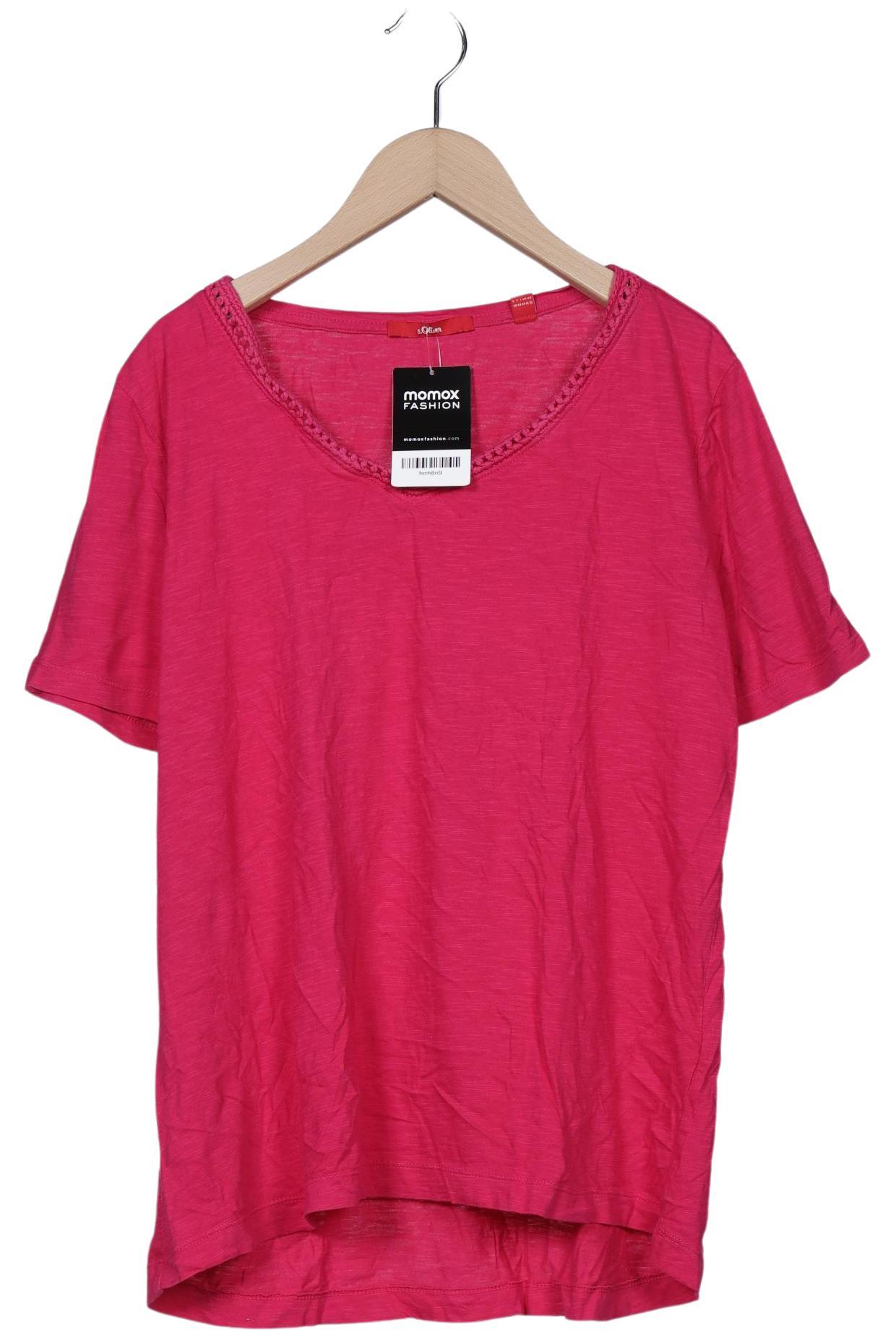 

s.Oliver Damen T-Shirt, pink, Gr. 40
