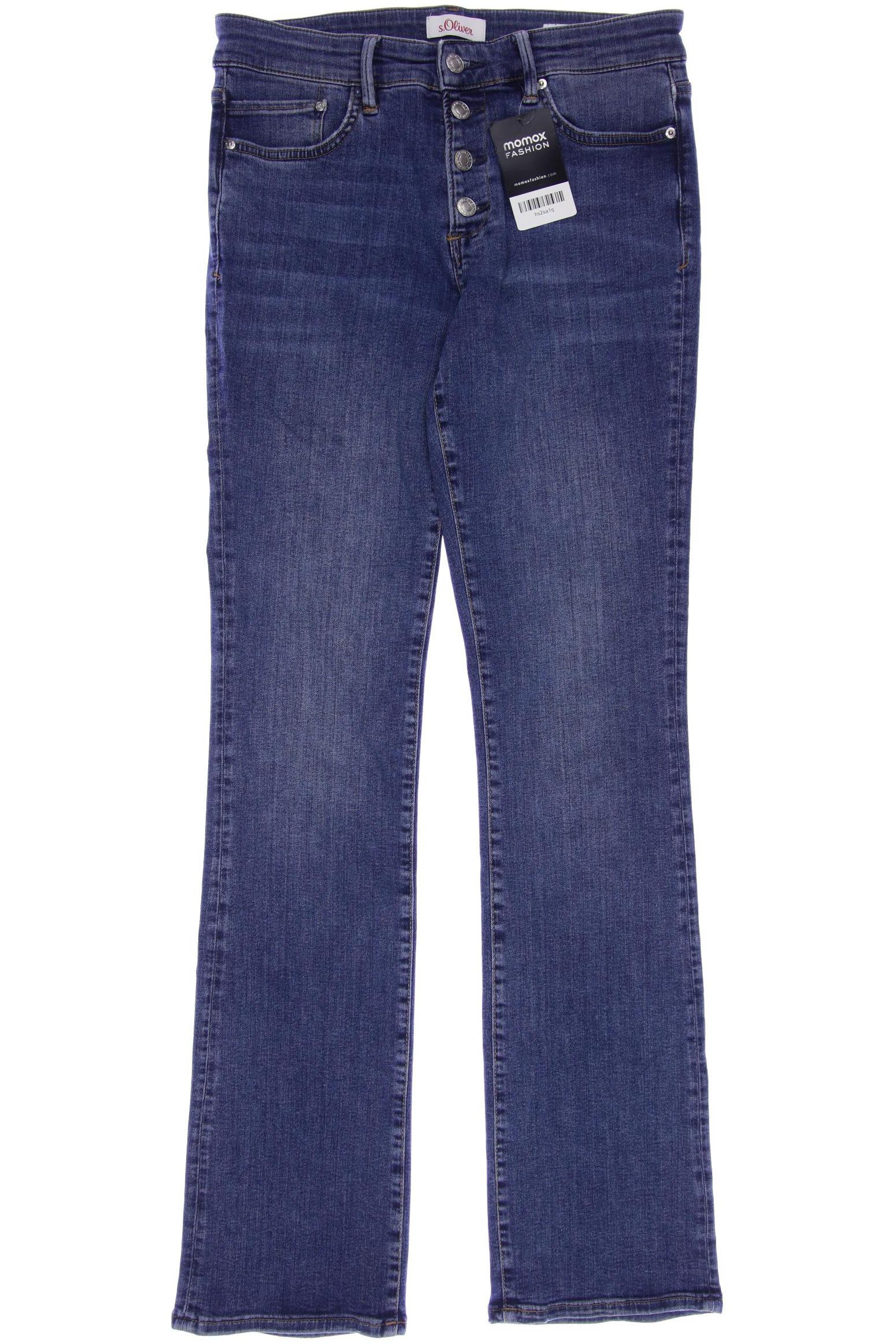 

s.Oliver Damen Jeans, blau