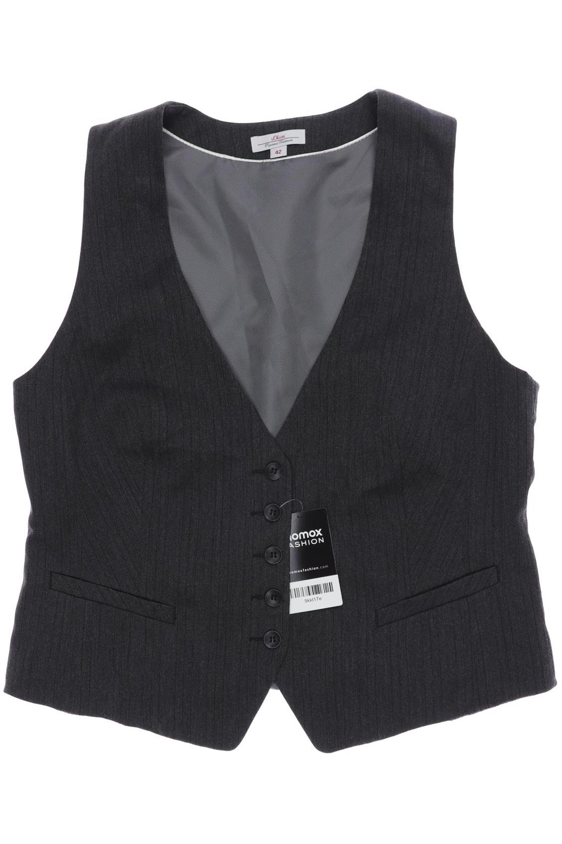 

s.Oliver Damen Weste, grau, Gr. 42