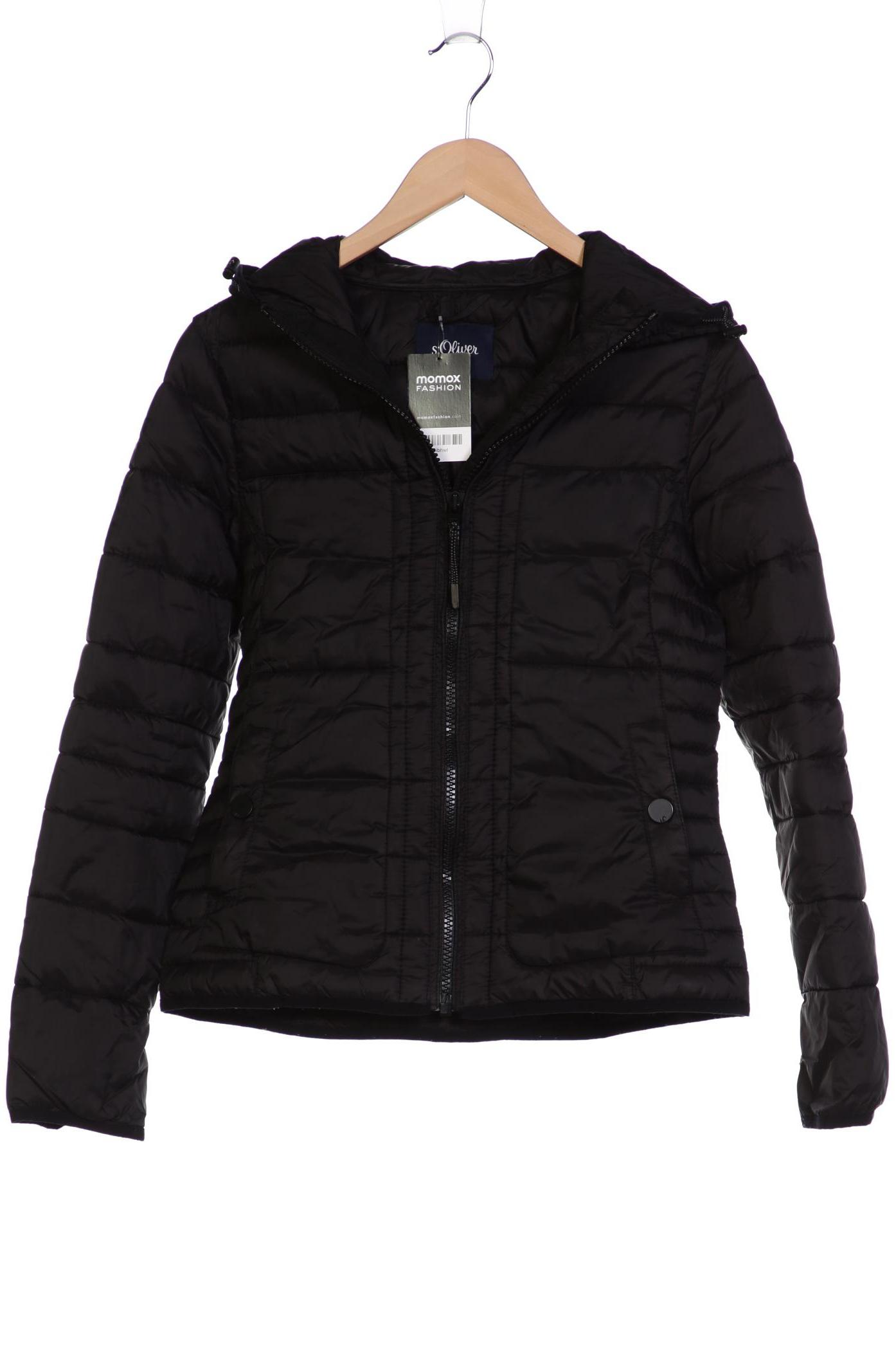 

s.Oliver Damen Jacke, schwarz, Gr. 42