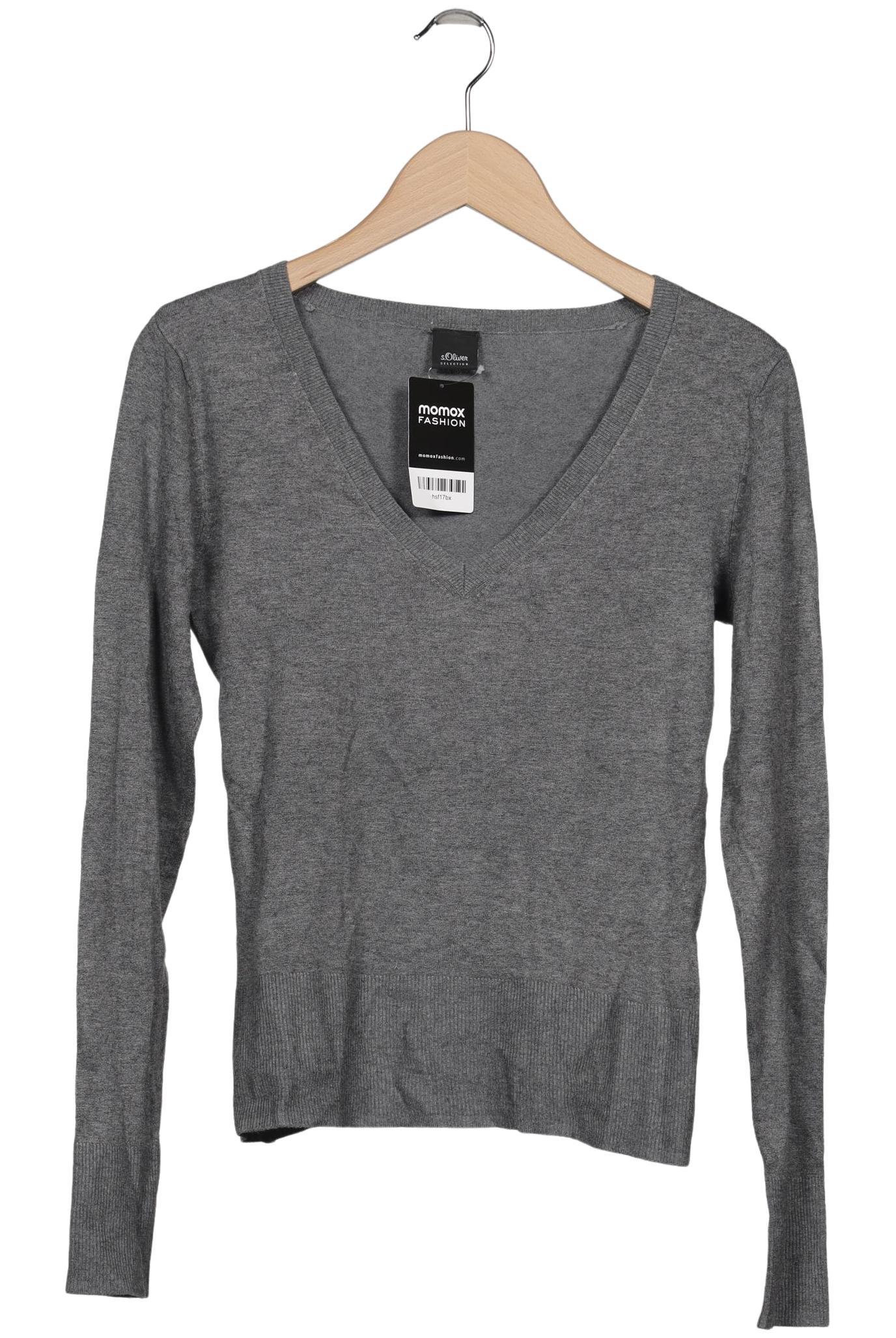 

s.Oliver Damen Pullover, grau, Gr. 36