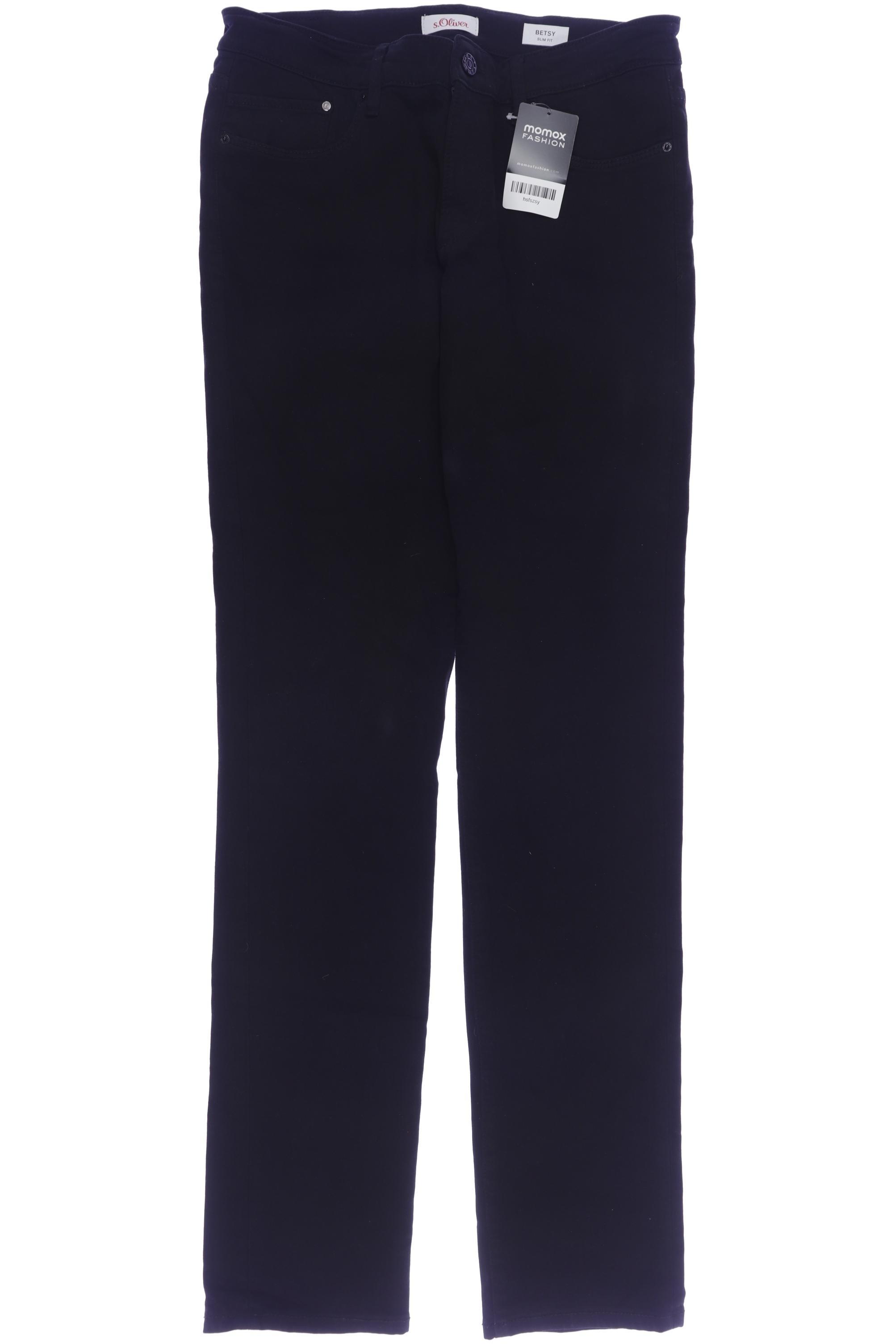

s.Oliver Damen Jeans, schwarz, Gr. 38