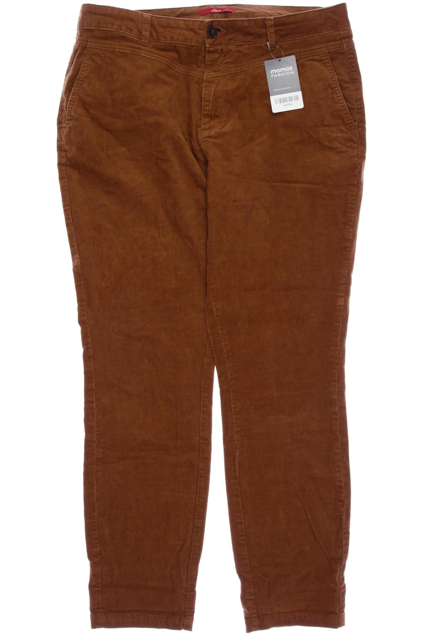 

s.Oliver Damen Stoffhose, orange, Gr. 42