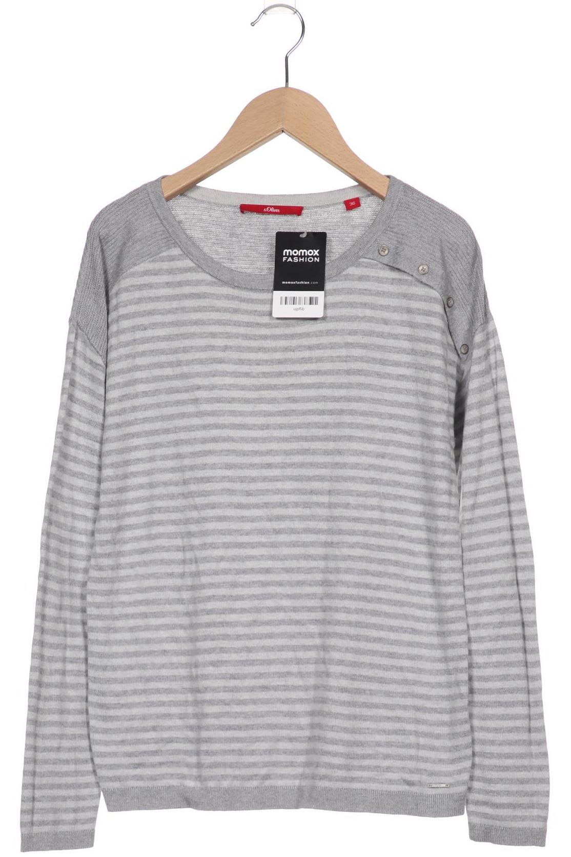 

s.Oliver Damen Pullover, grau, Gr. 36