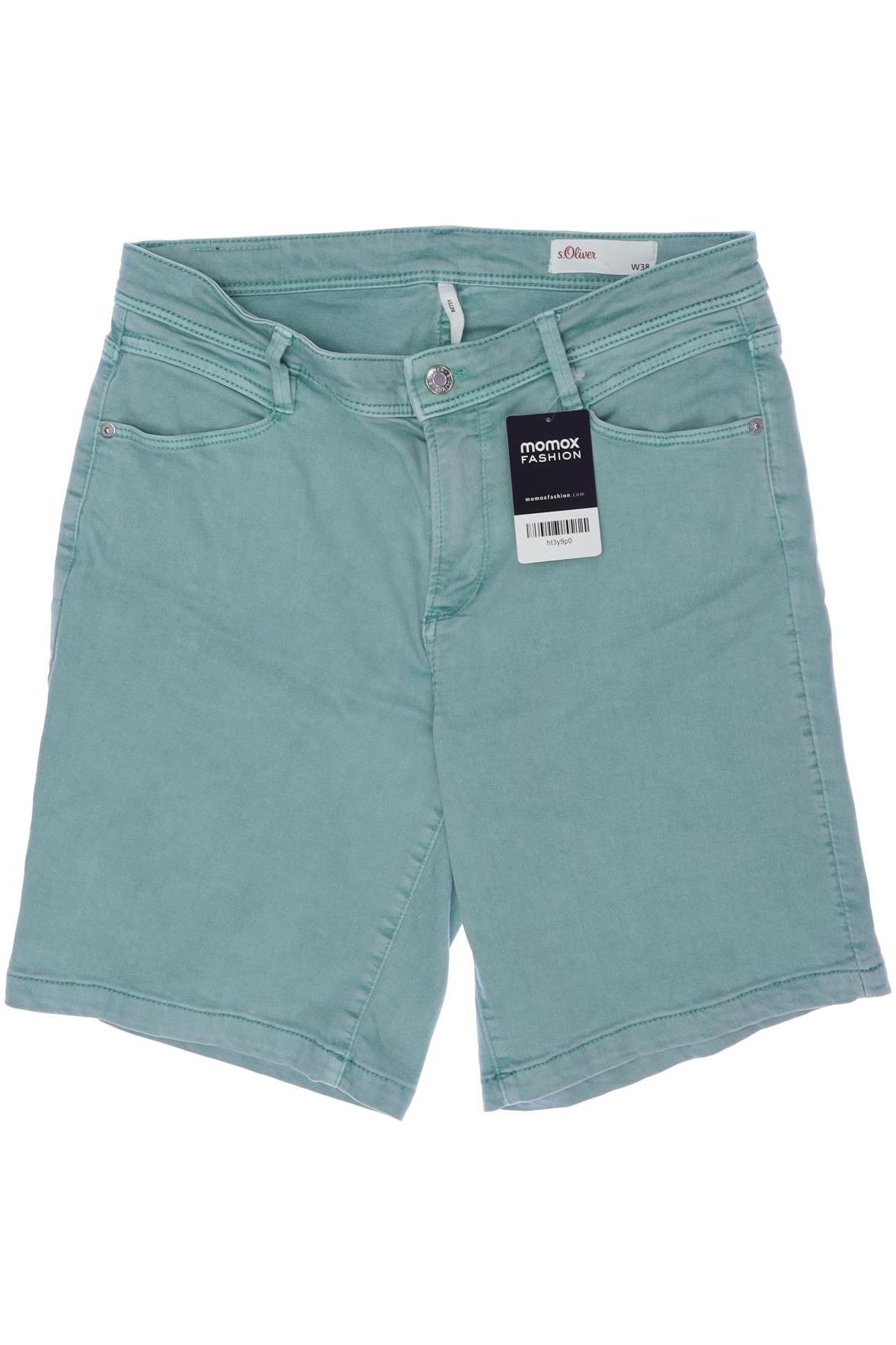 

s.Oliver Damen Shorts, türkis, Gr. 38