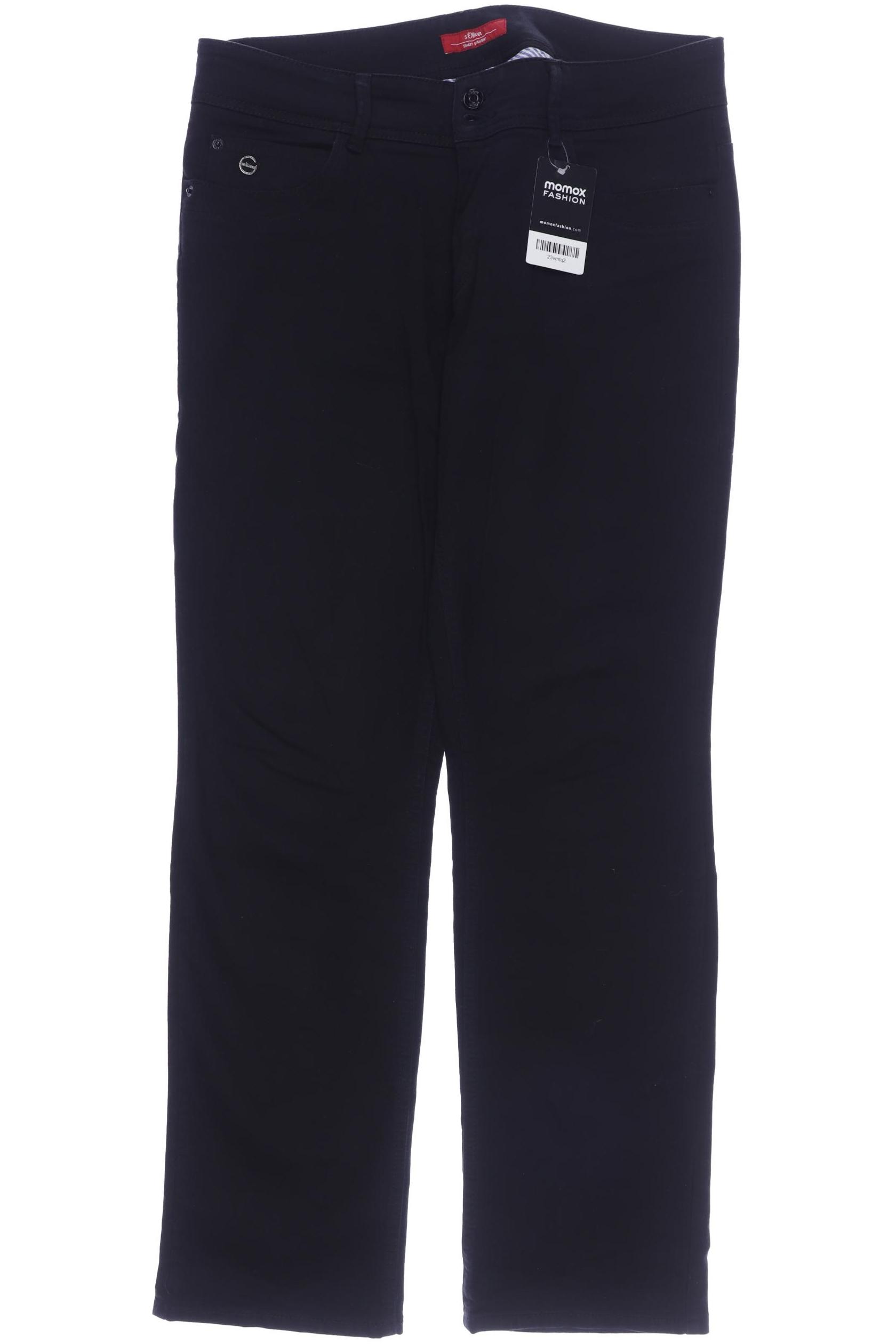 

s.Oliver Damen Jeans, schwarz, Gr. 42