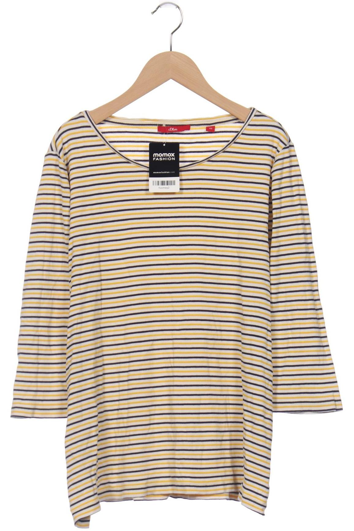 

s.Oliver Damen Langarmshirt, gelb