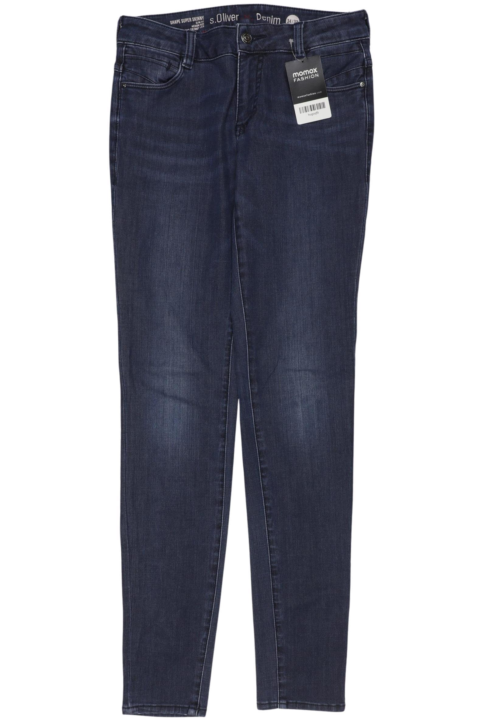 

s.Oliver Damen Jeans, marineblau, Gr. 34