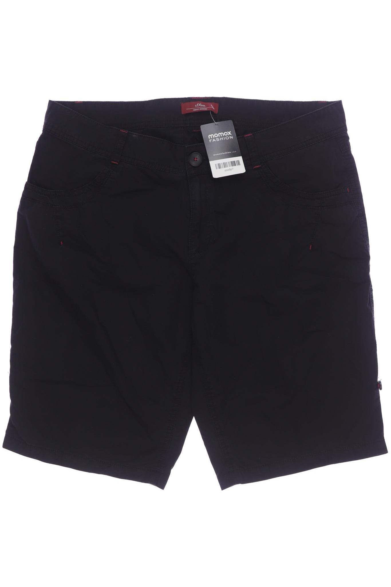 

s.Oliver Damen Shorts, schwarz, Gr. 42