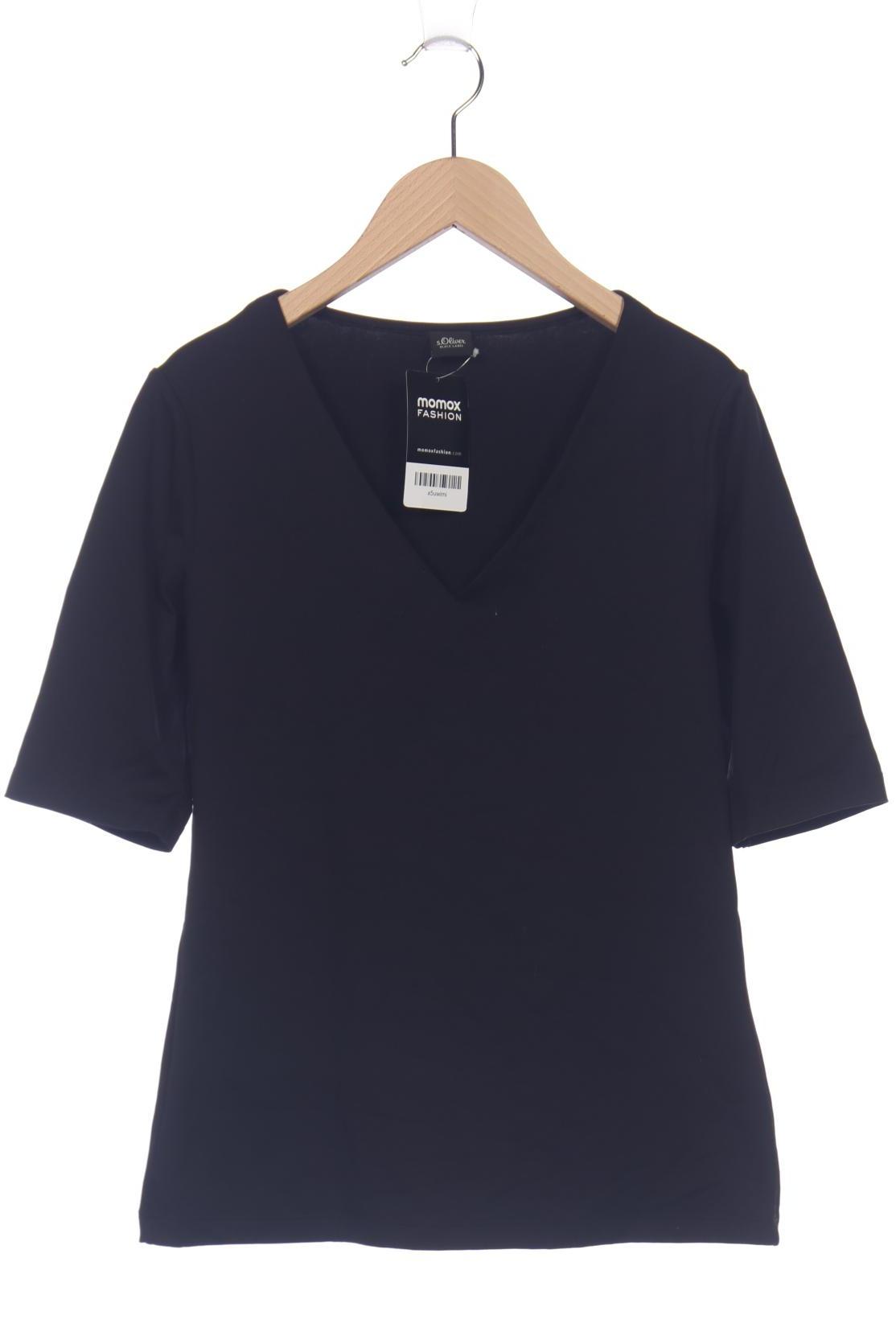 

s.Oliver Damen T-Shirt, schwarz, Gr. 38