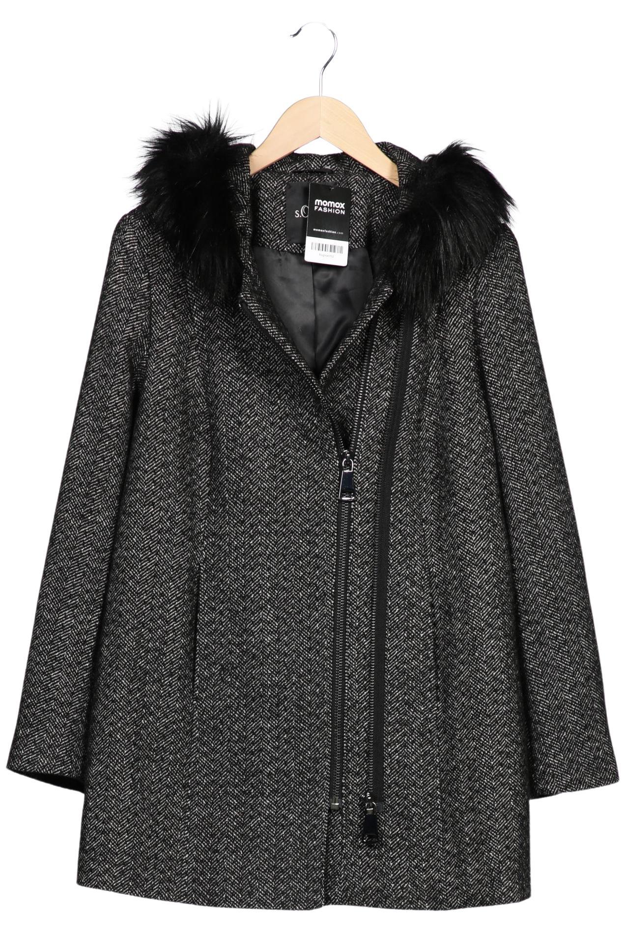 

s.Oliver Damen Mantel, grau, Gr. 40