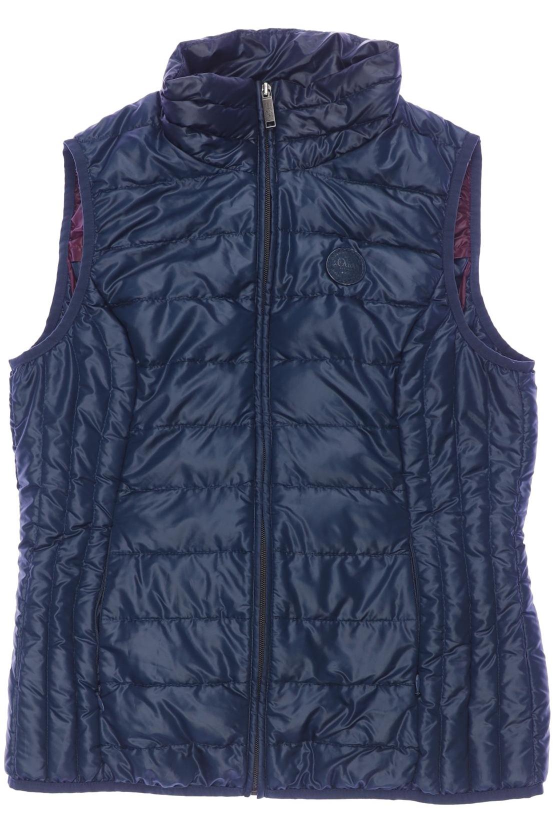 

s.Oliver Damen Weste, blau, Gr. 40
