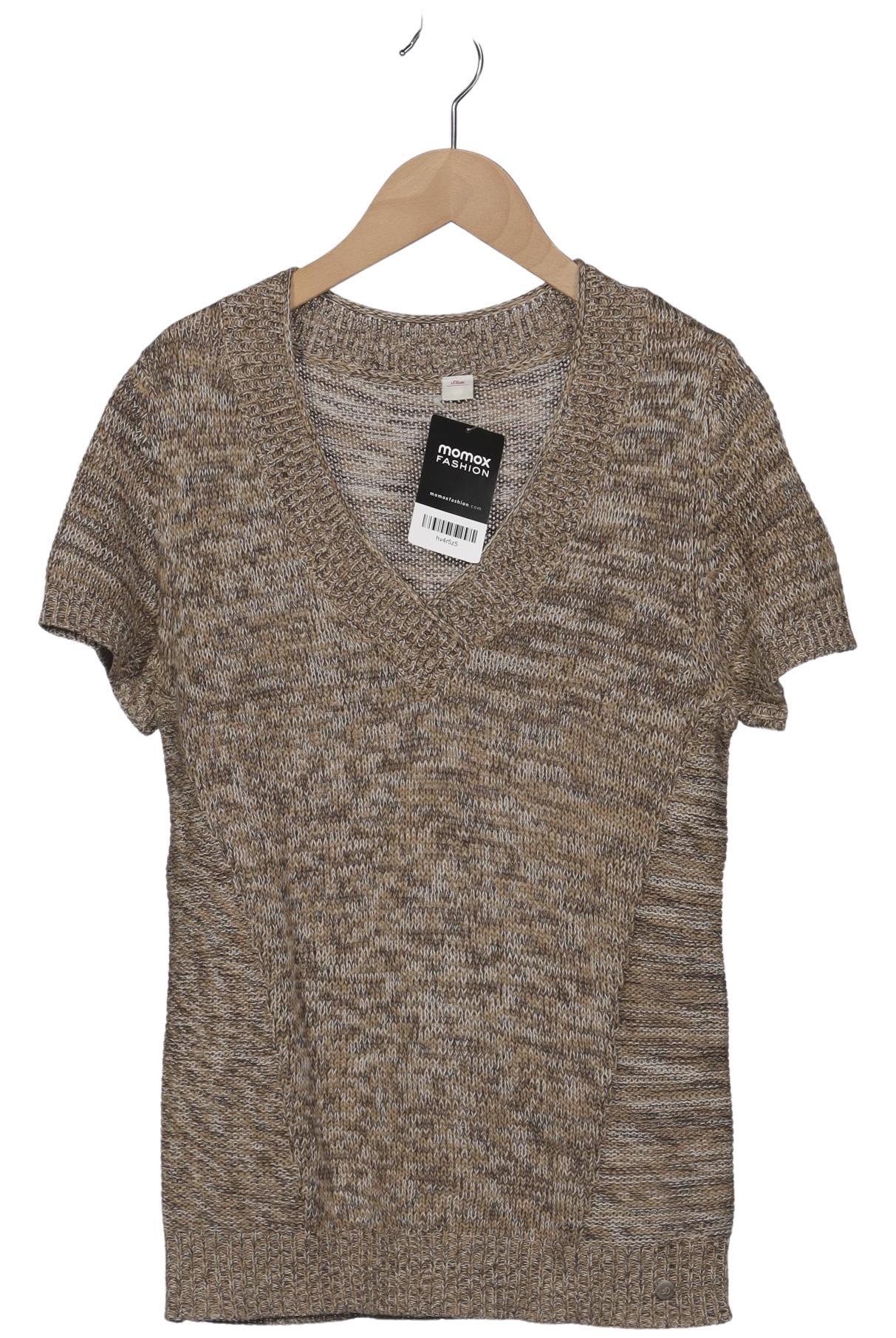 

s.Oliver Damen Pullover, beige, Gr. 36