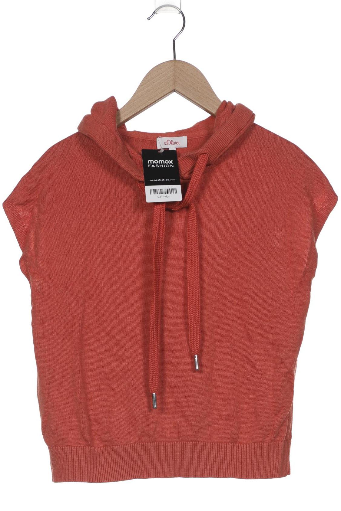 

s.Oliver Damen Pullover, orange, Gr. 34