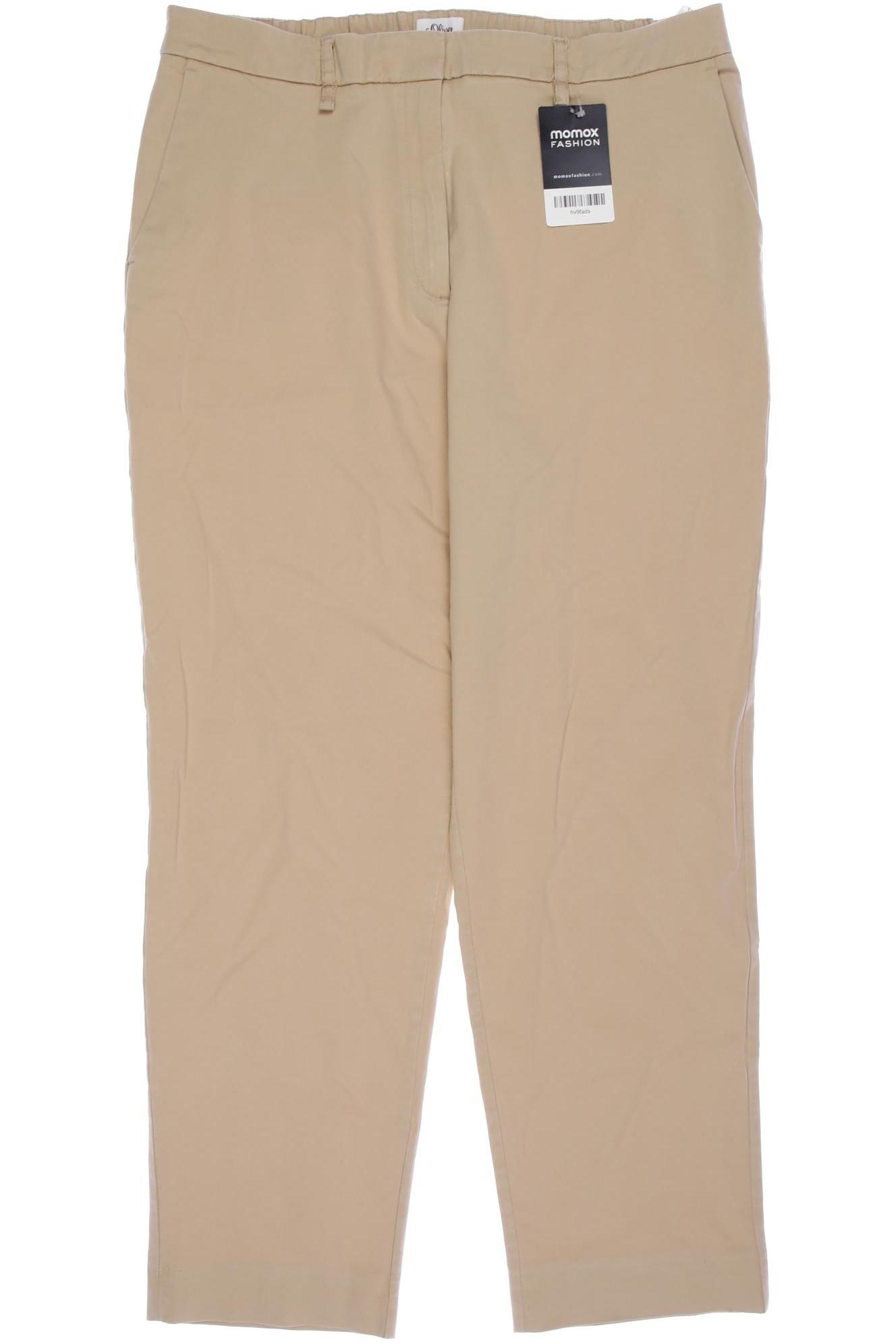

s.Oliver Damen Stoffhose, beige, Gr. 42