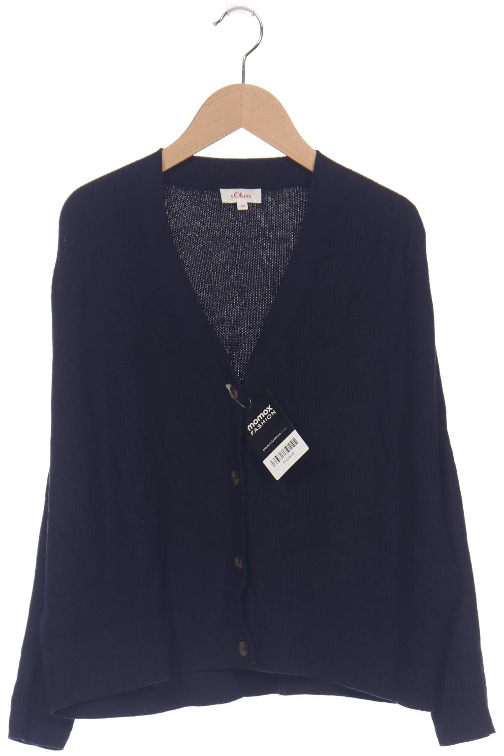 

s.Oliver Damen Strickjacke, marineblau, Gr. 34