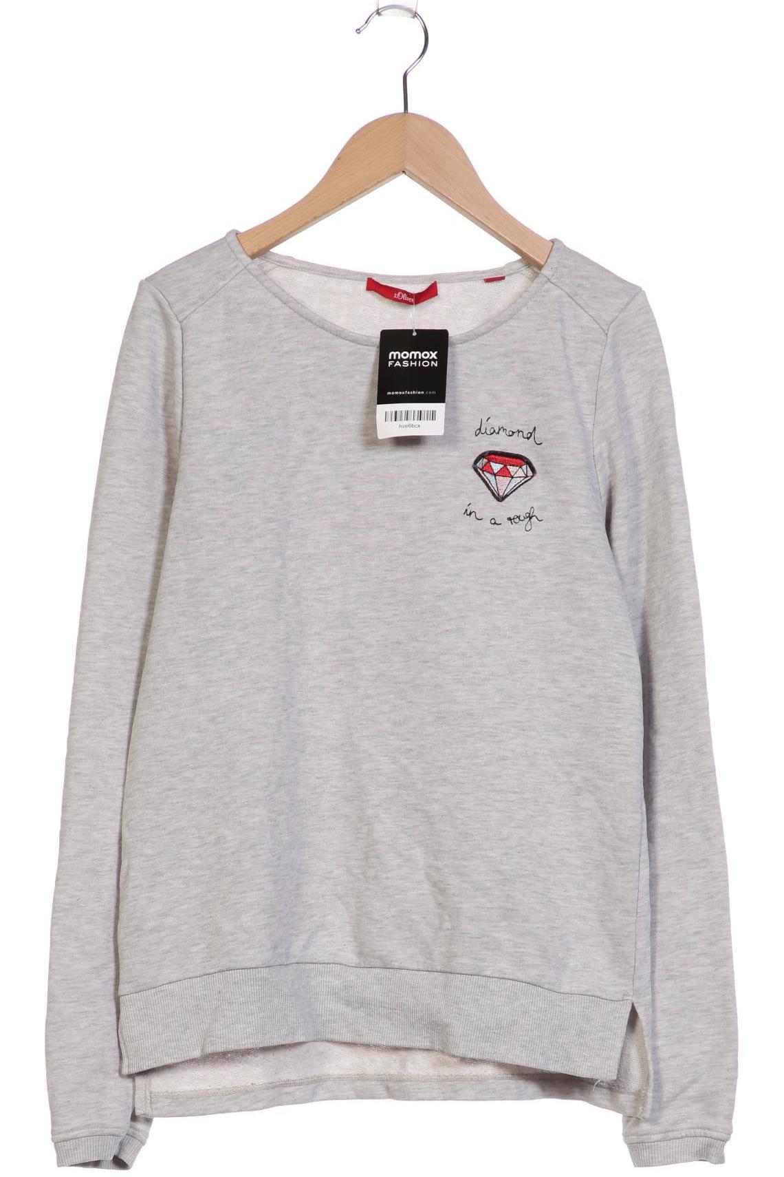 

s.Oliver Damen Sweatshirt, grau, Gr. 34